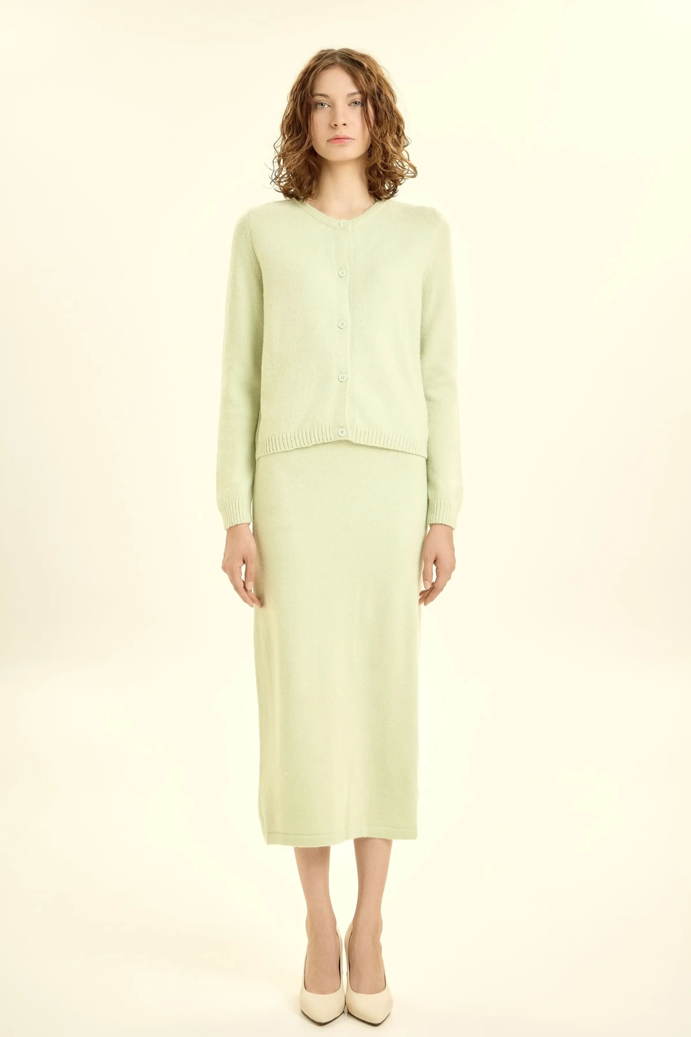 Юбка светло-зеленый для женщин 46125-8 52