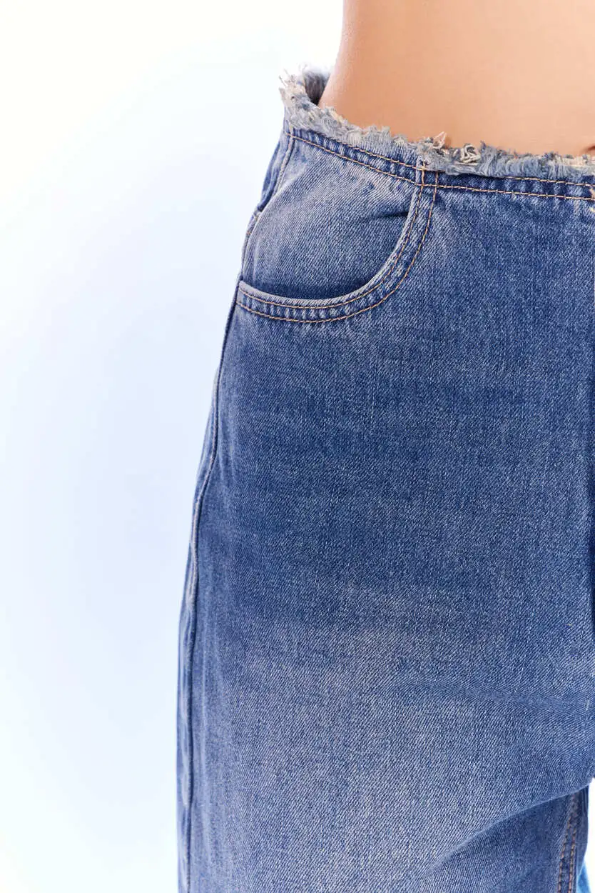 Джинсы голубой для женщин 44119-10 74