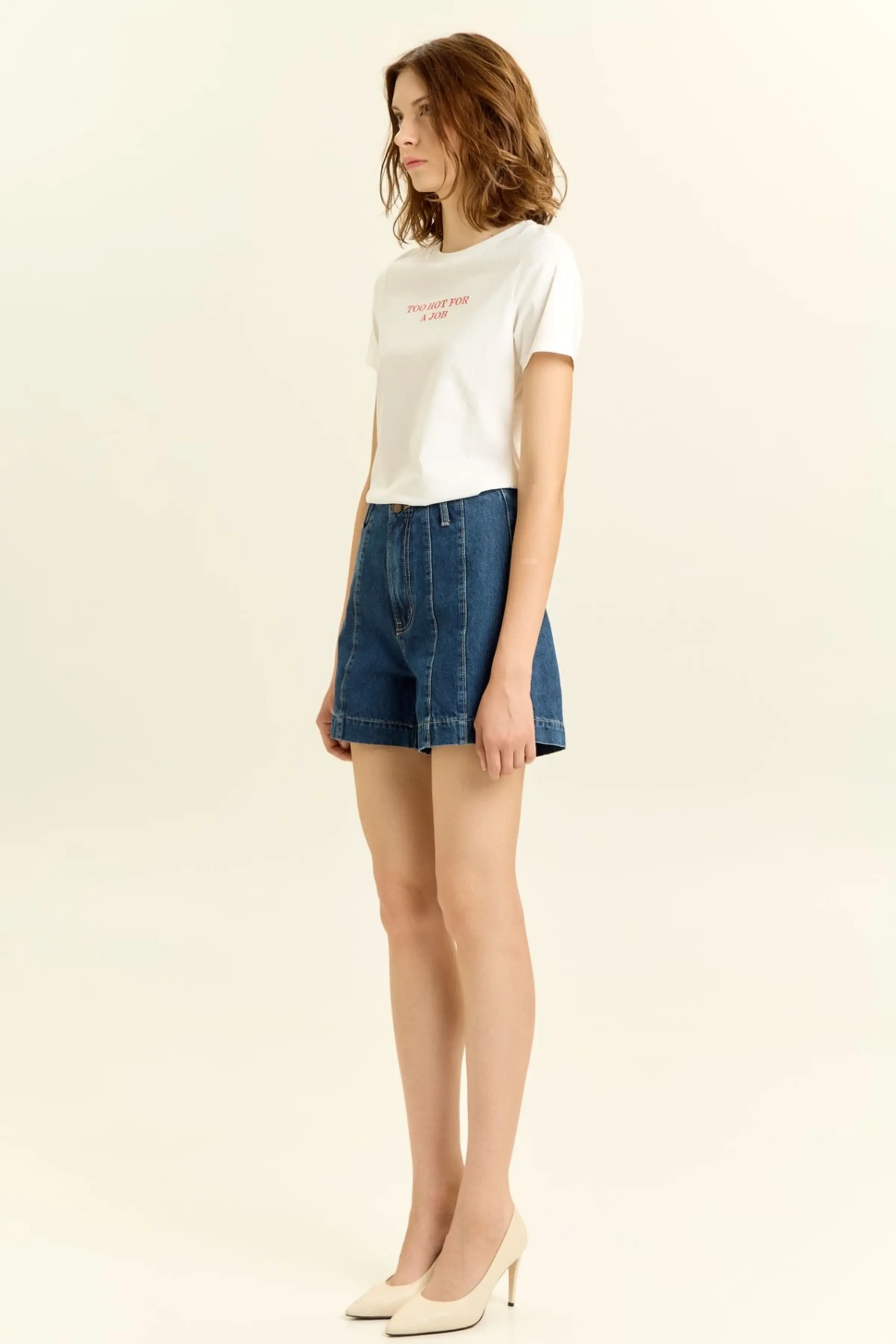 Шорты темно-синий для женщин 45303-18 57