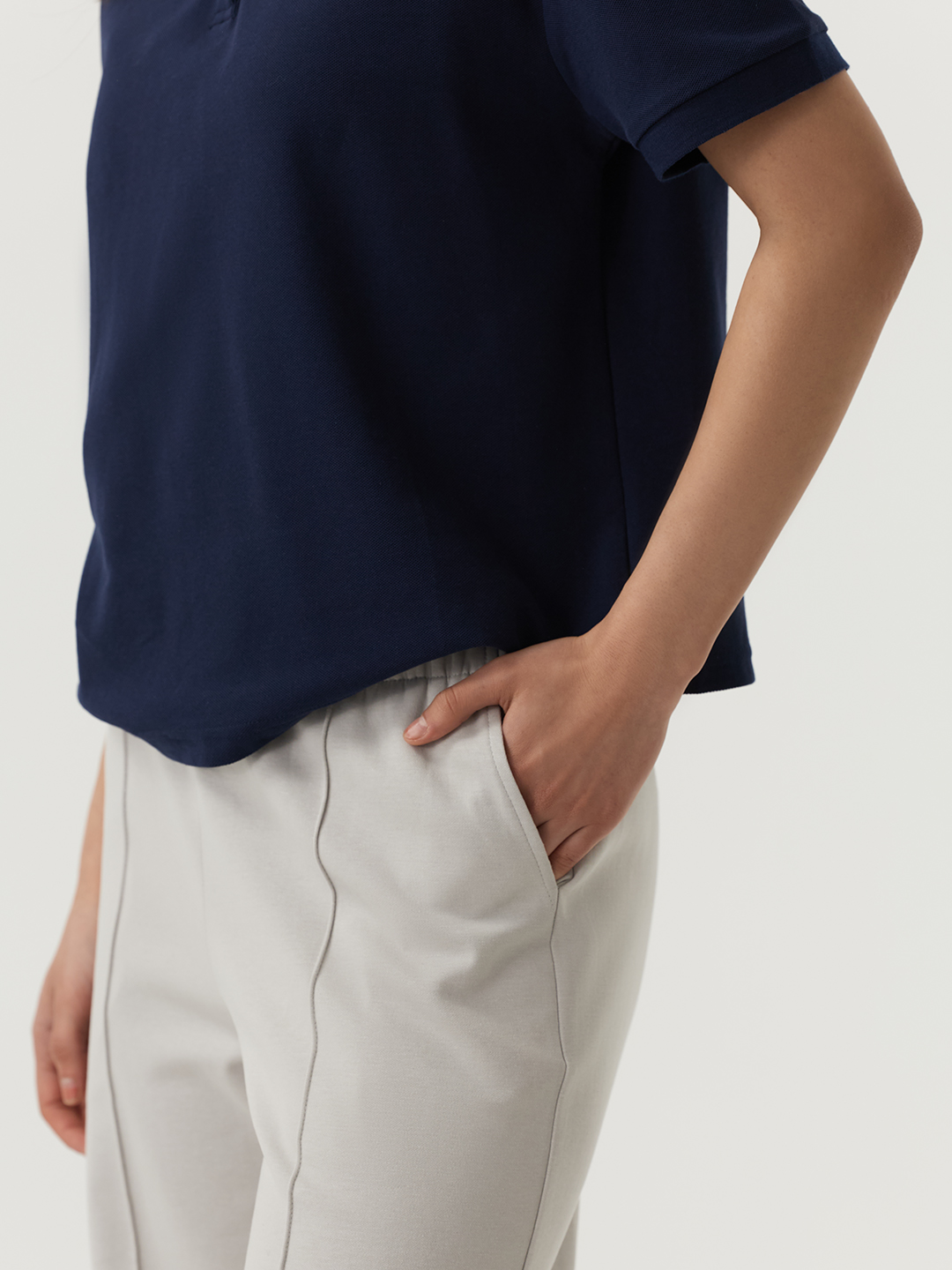 Брюки серый для женщин 48193-61 71