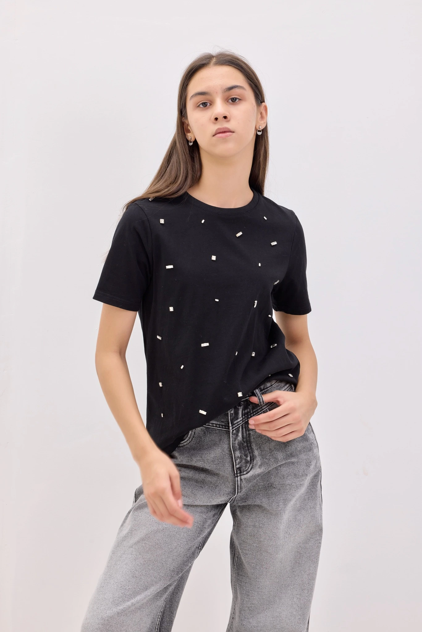 Футболка черный для женщин 42189-1 67