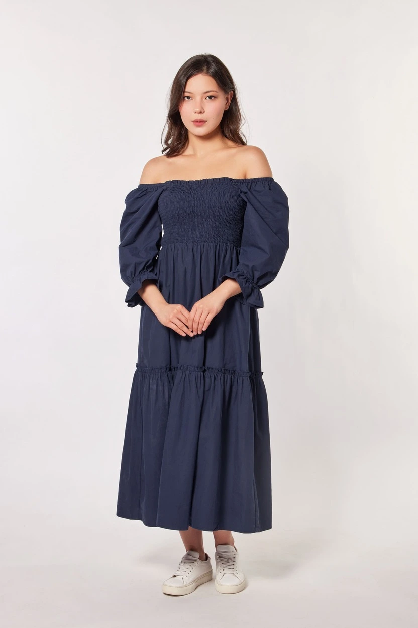 Платье синий для женщин 44211-65 54