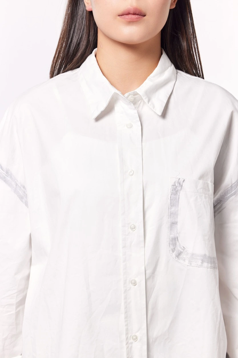 Рубашка бело-серебрянный для женщин 42299-276 66