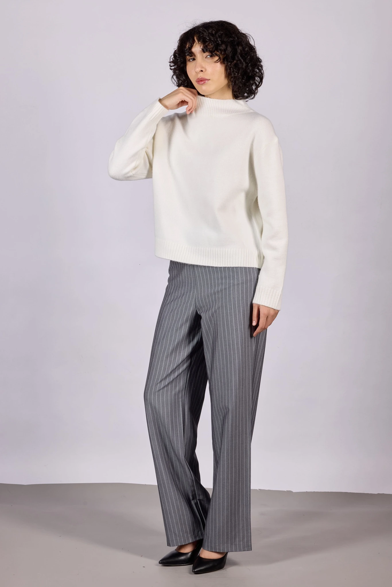 Свитер белый для женщин 43178-4 65