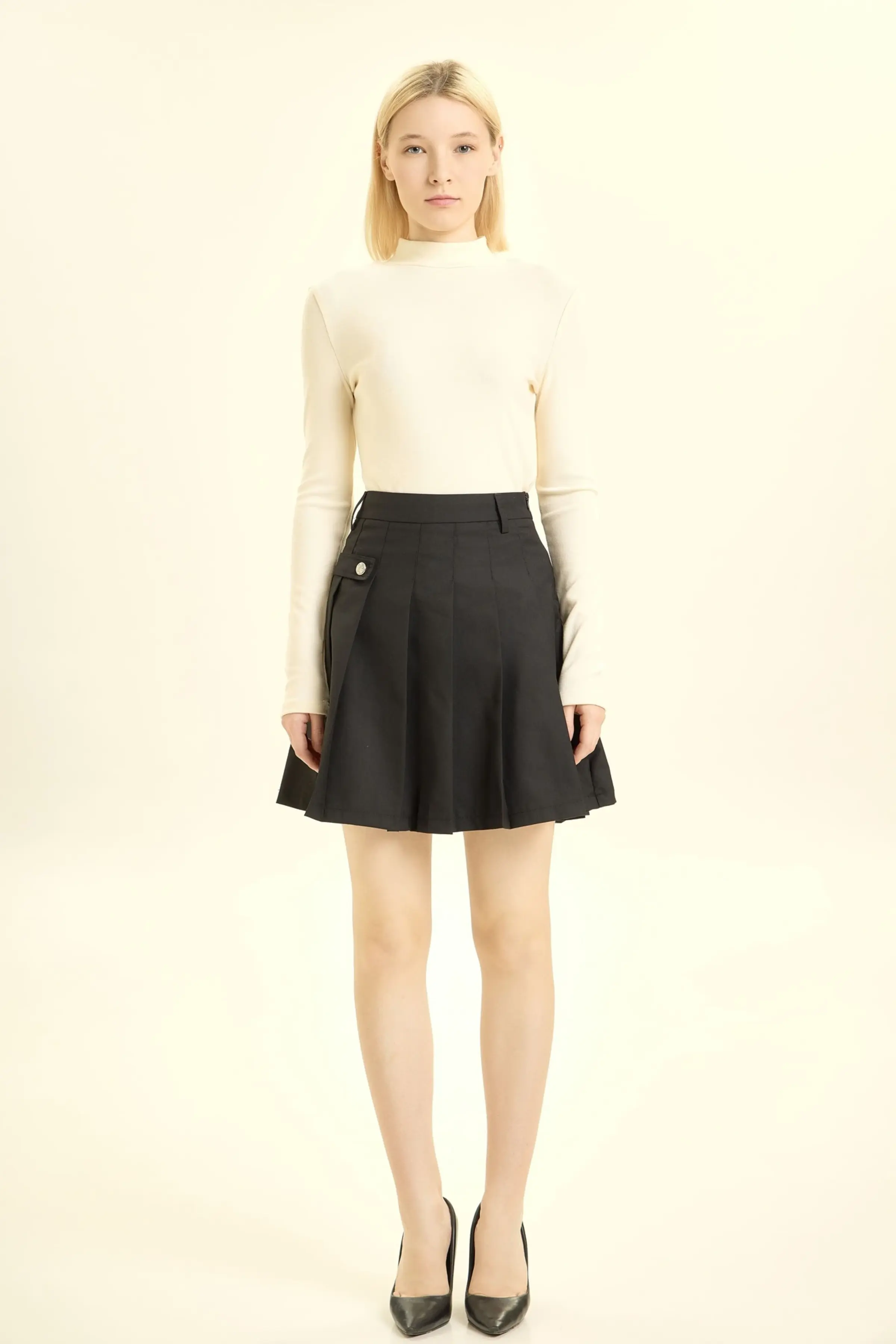 Юбка черный для женщин 46138-1 52