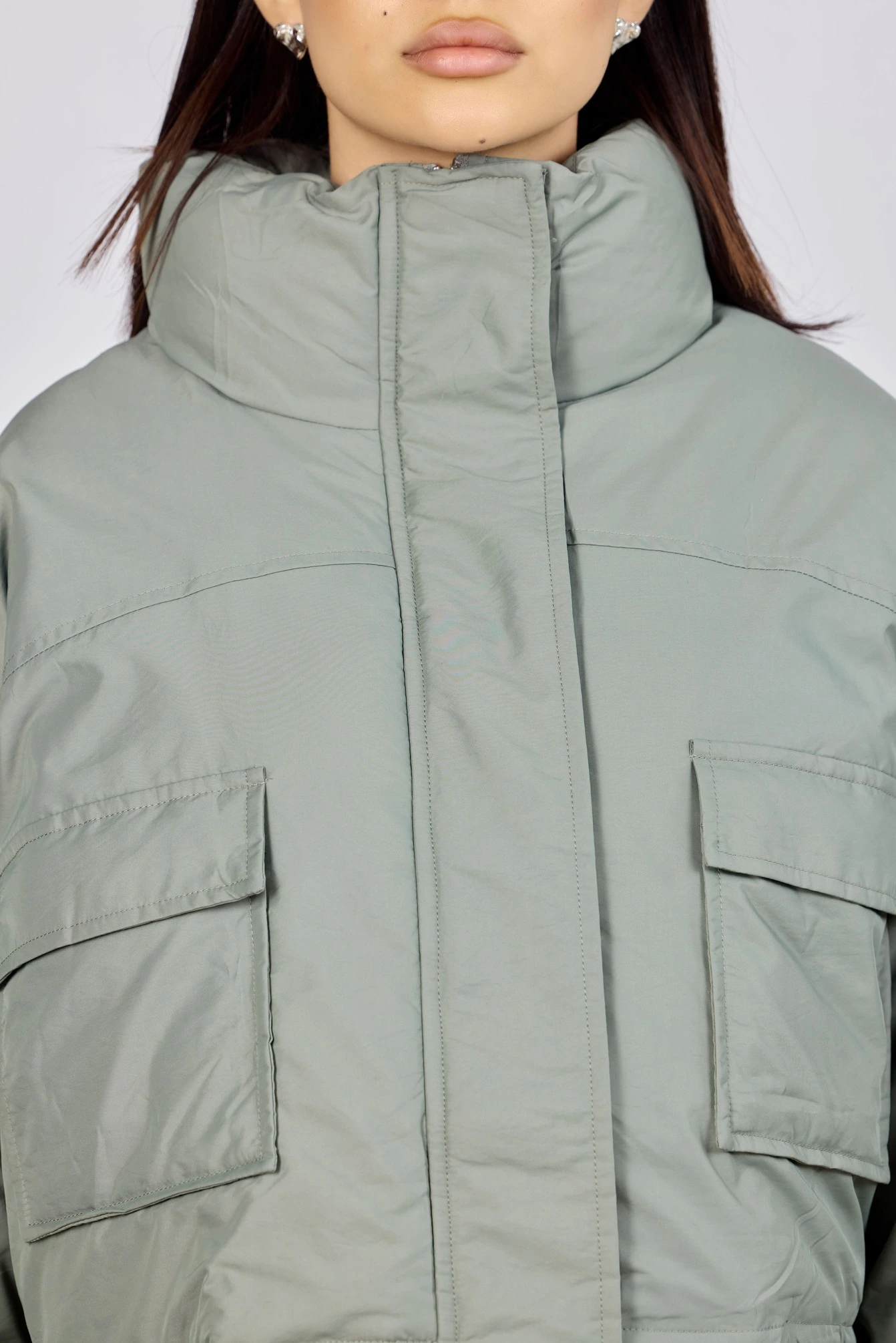 Куртка хаки для женщин 43404-14 47