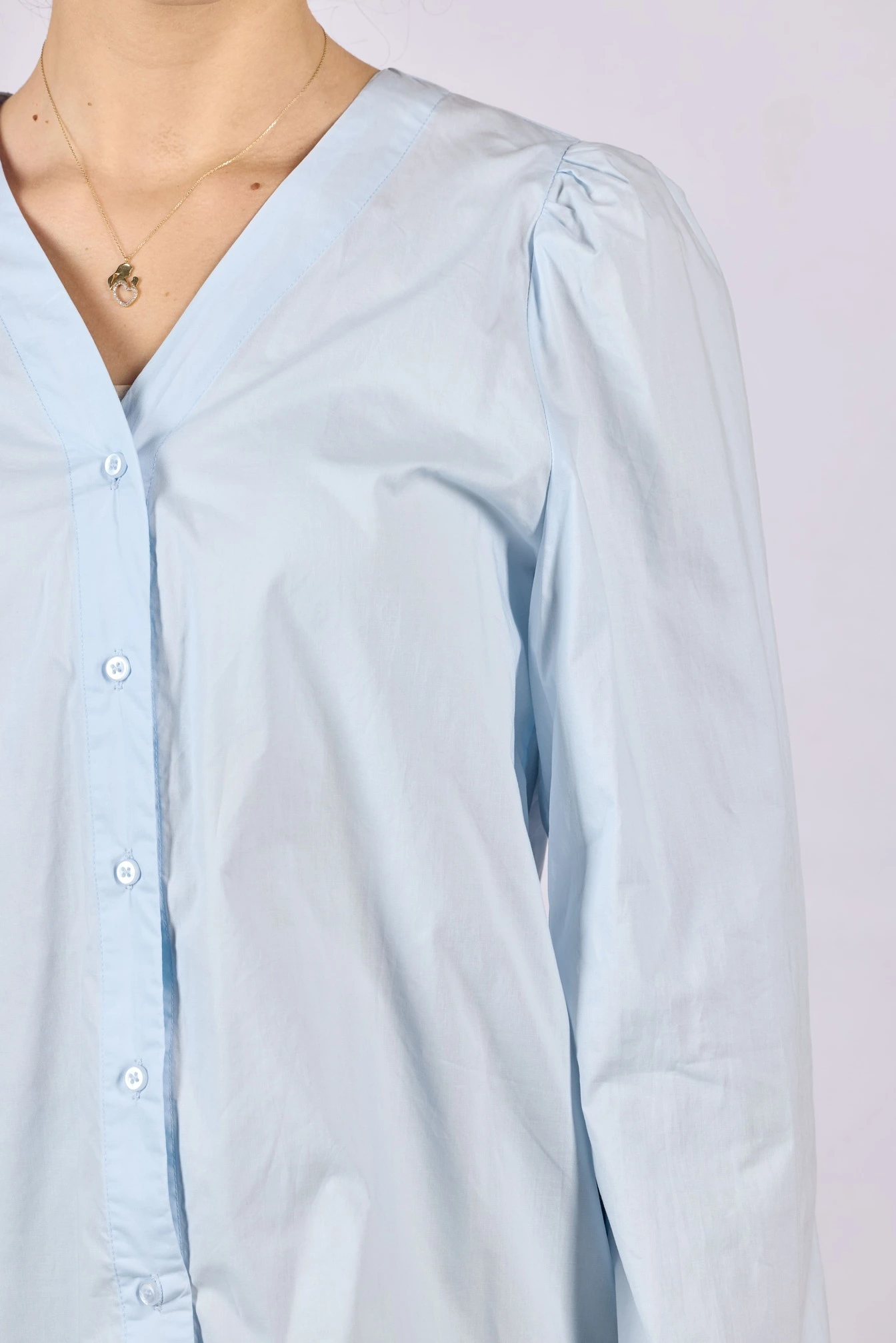 Блузка голубой для женщин 44129-10 28