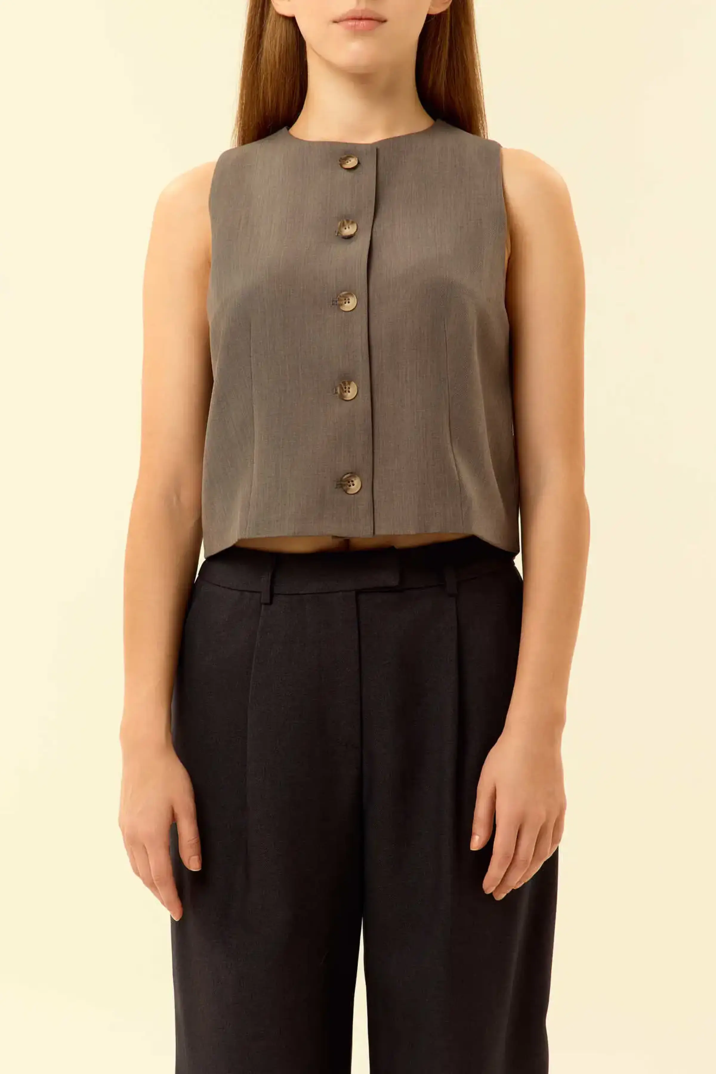 Жилетка серый для женщин 46257-61 68