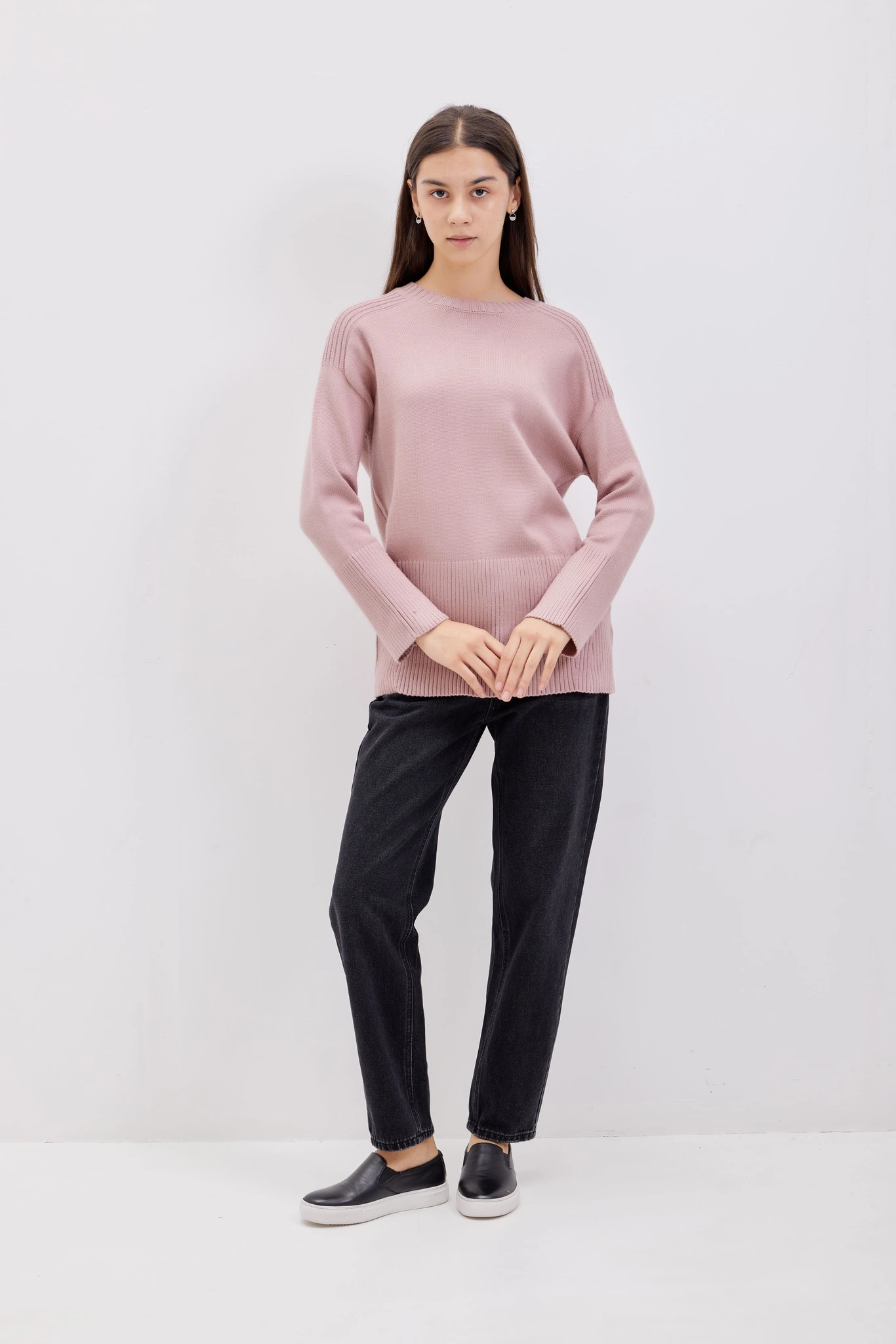 Джемпер розовый для женщин 42202-17 60