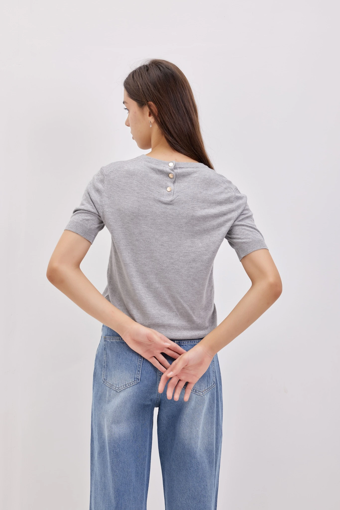 Джемпер серый для женщин 42300-61 60