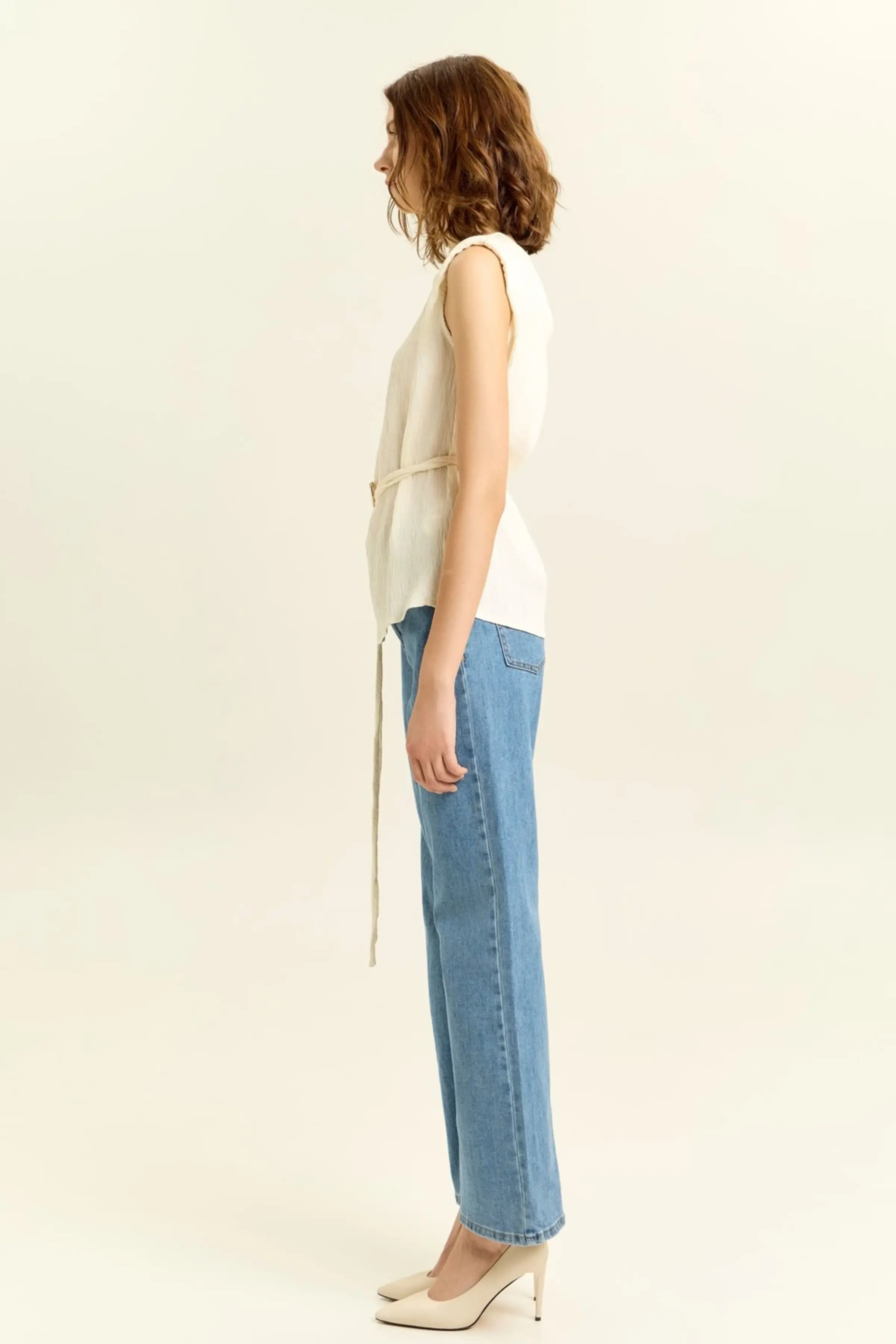 Блузка айвори для женщин 45220-234 28