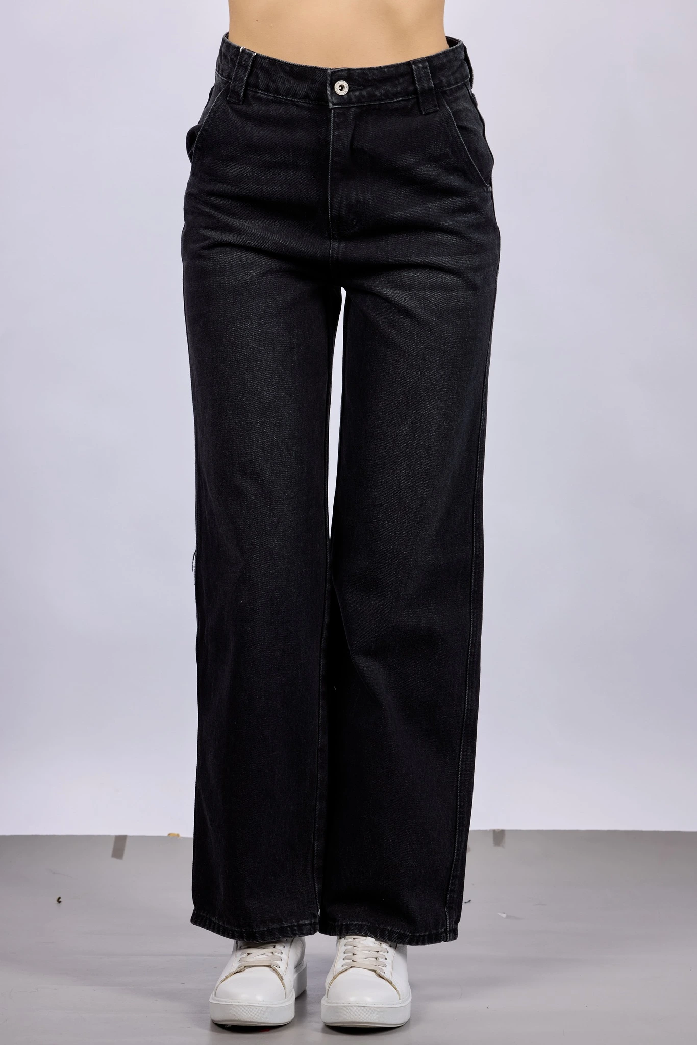 Джинсы черный для женщин 43217-1 74