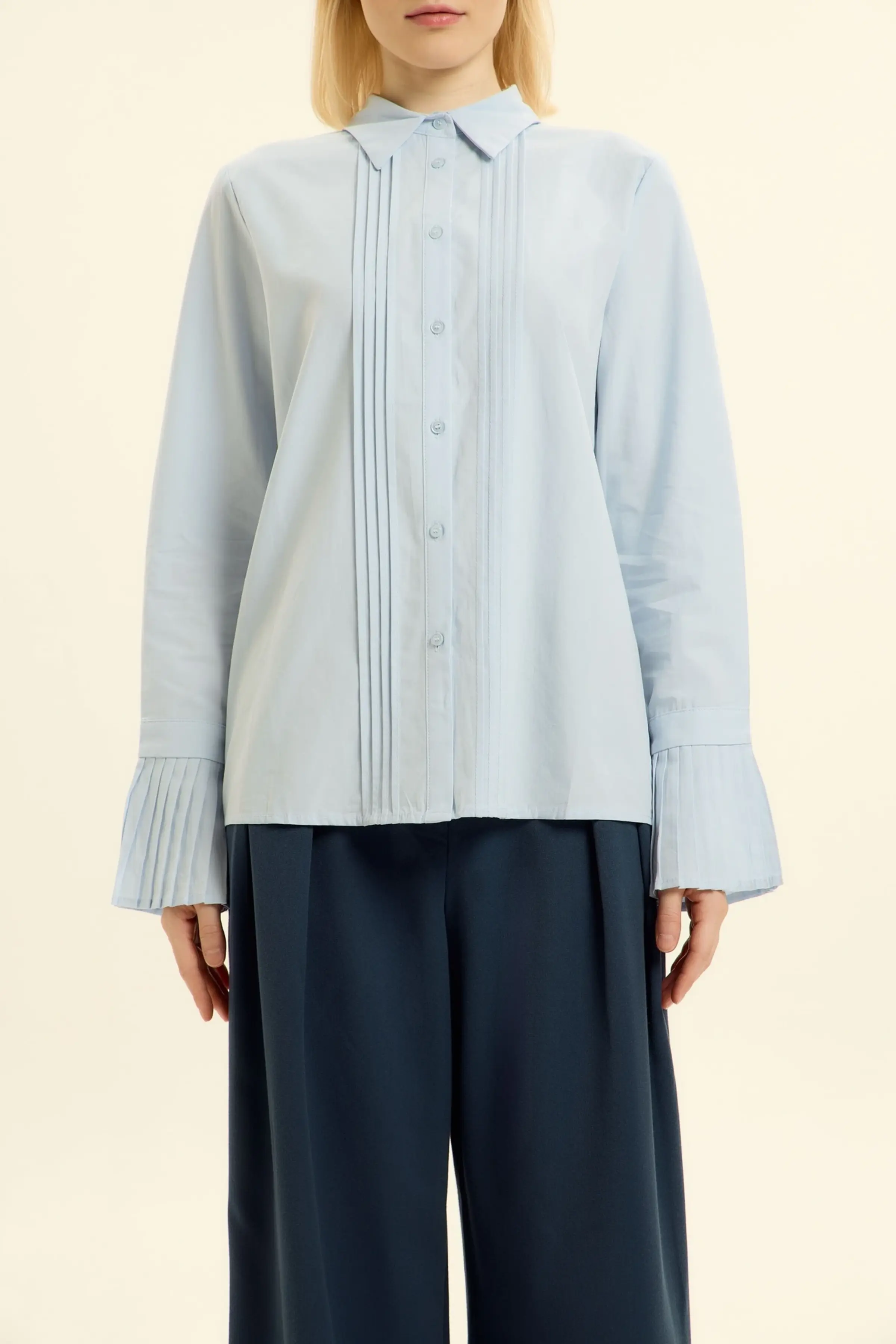 Рубашка голубой для женщин 46234-10 66