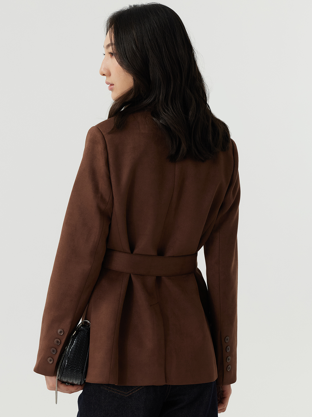 Жакет коричневый для женщин 48176-13 64