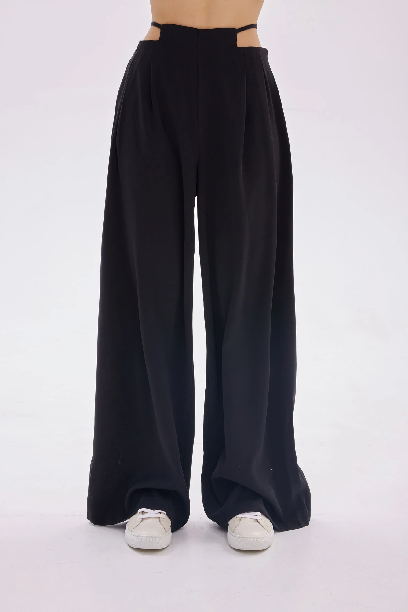 Брюки черный для женщин 39255-1 71