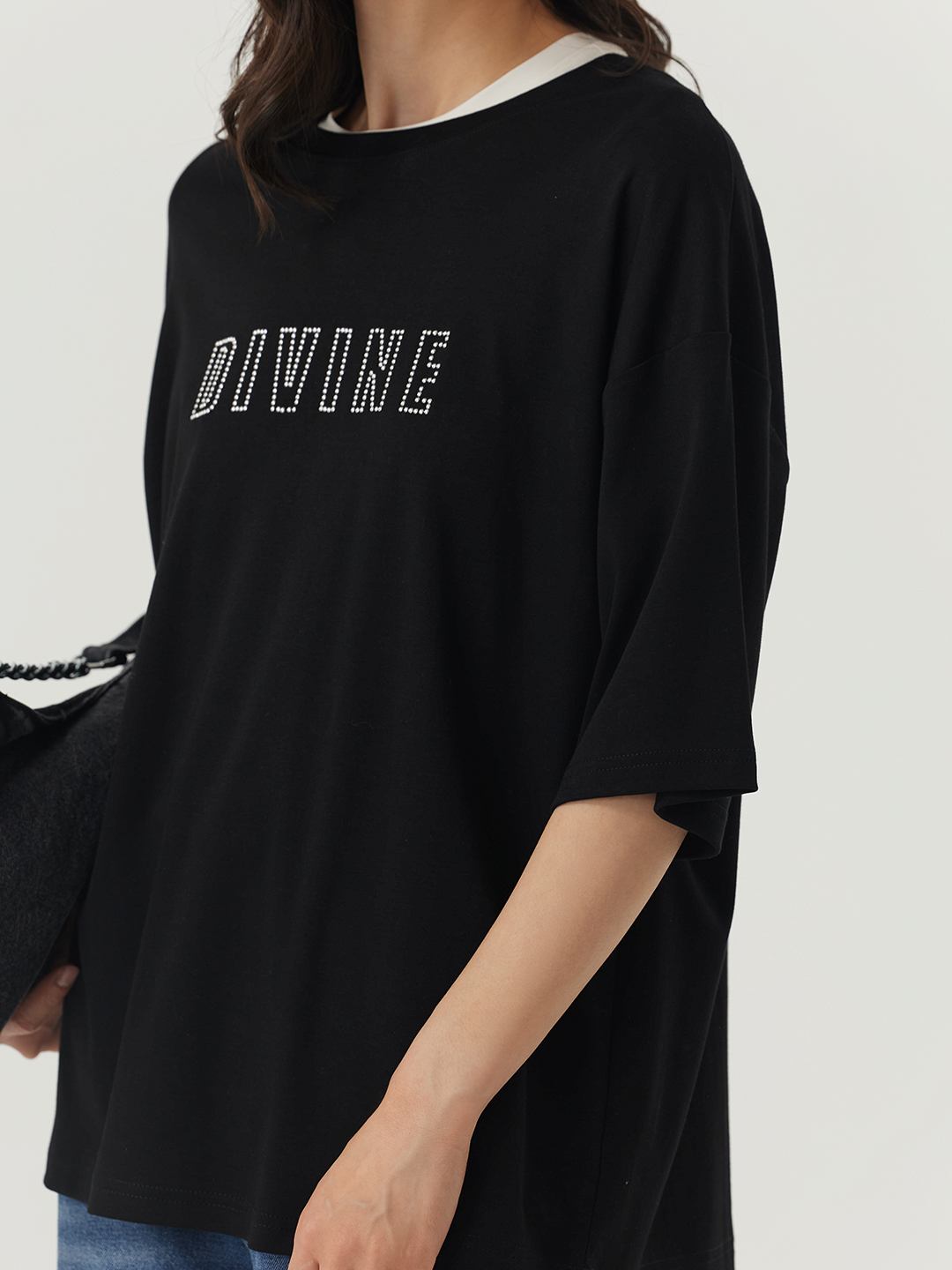 Футболка черный для женщин 48150-1 67