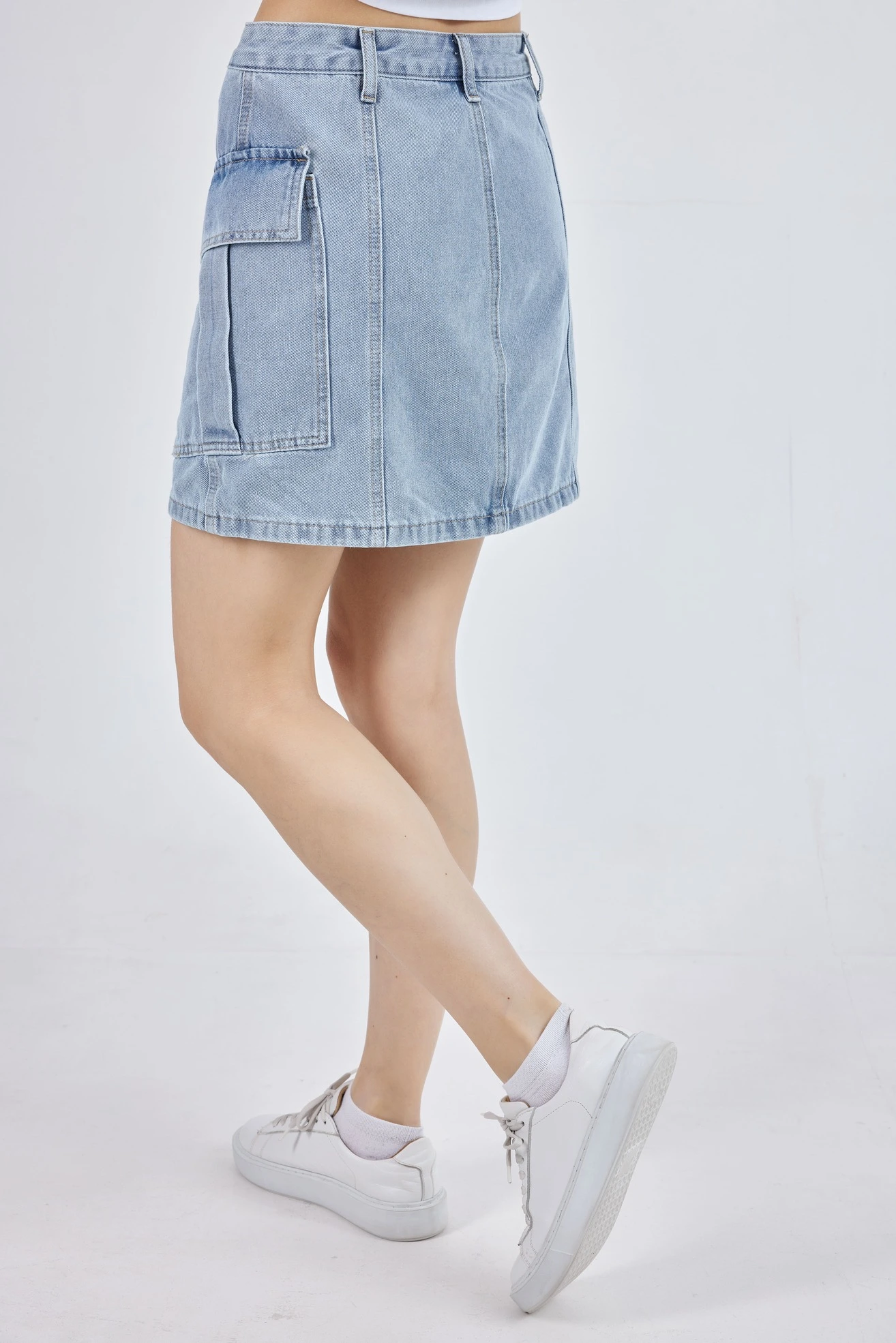 Юбка голубой для женщин 41140-10 52