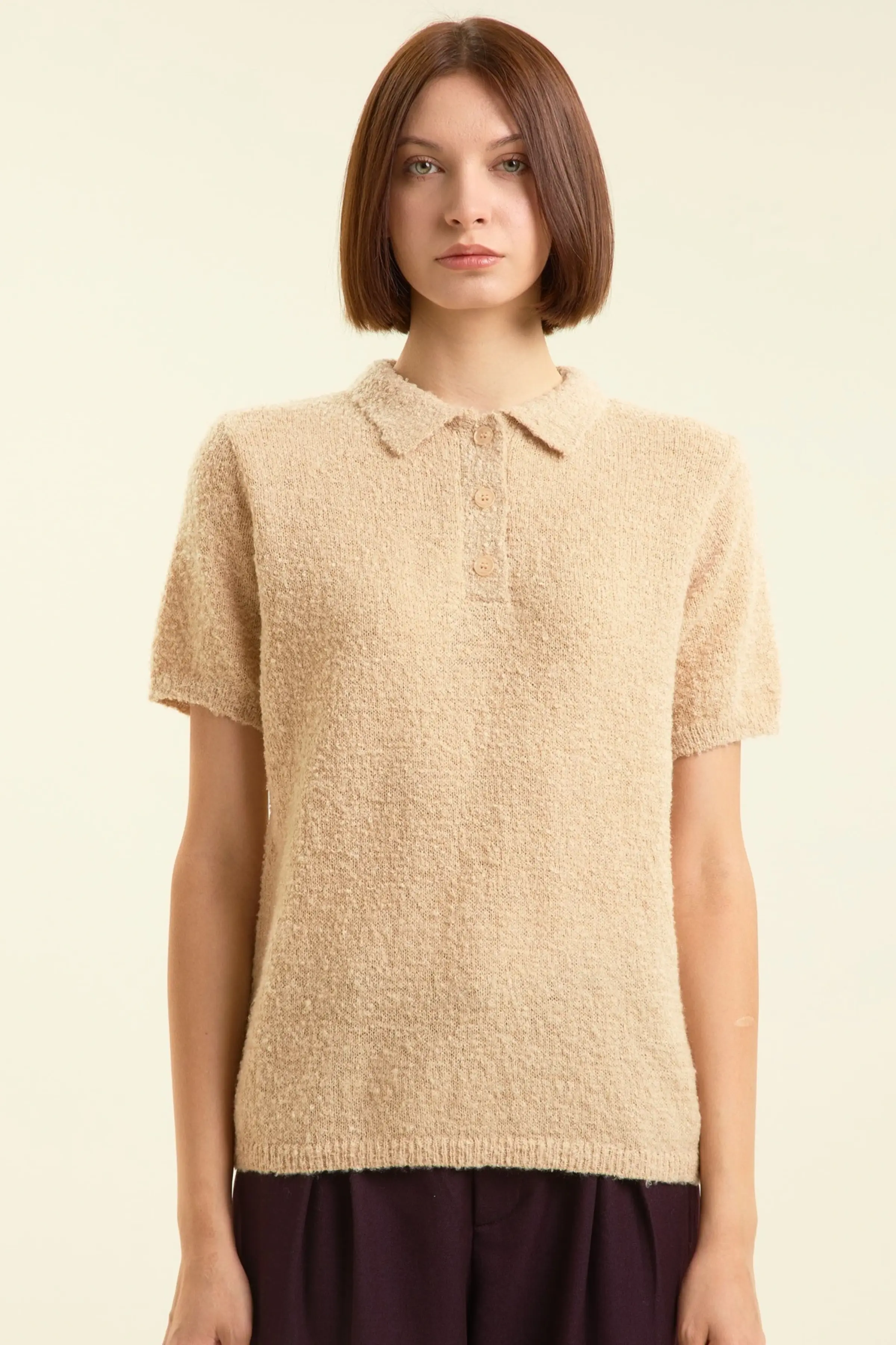 Джемпер бежевый для женщин 47155-15 60