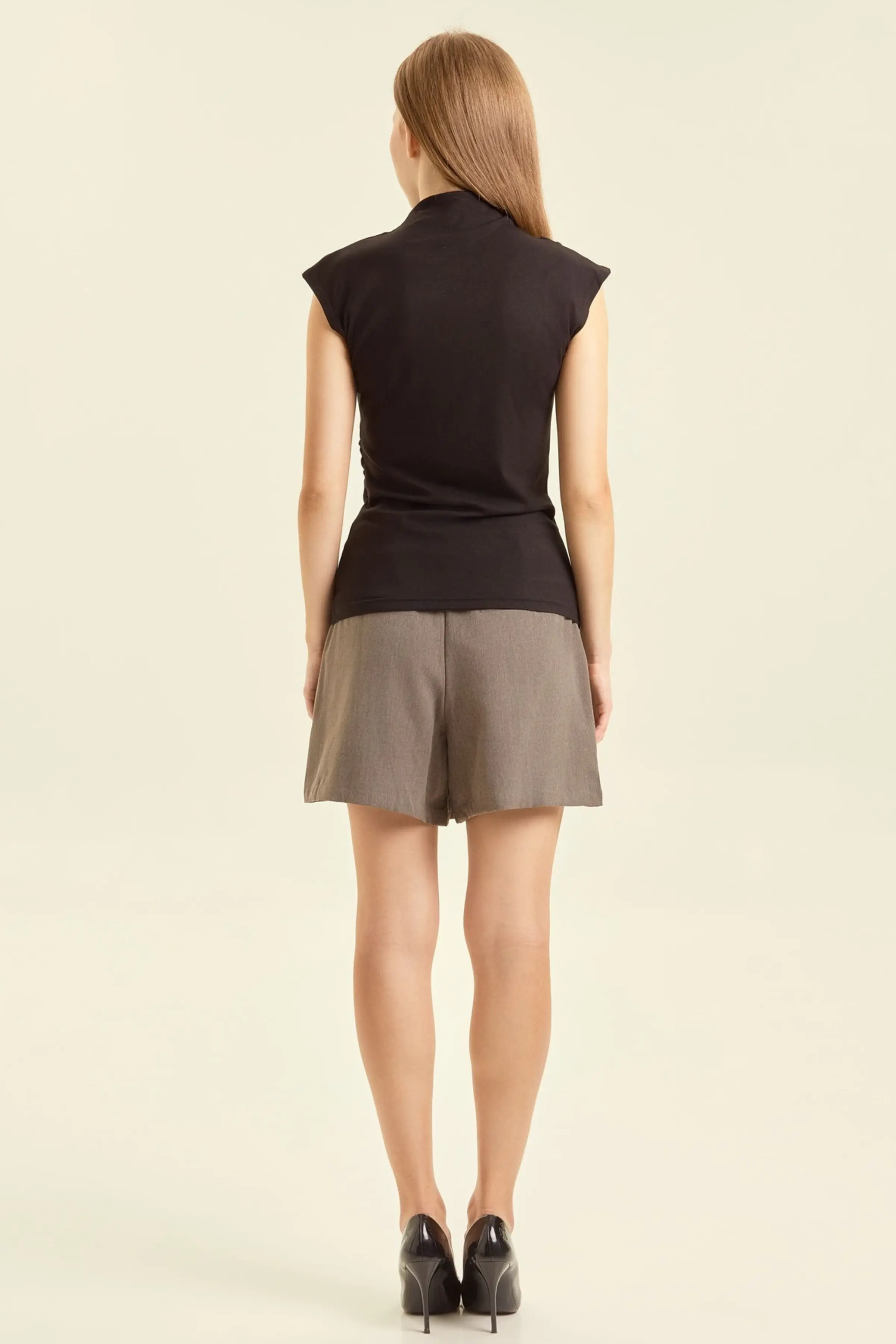 Топ черный для женщин 47178-1 46