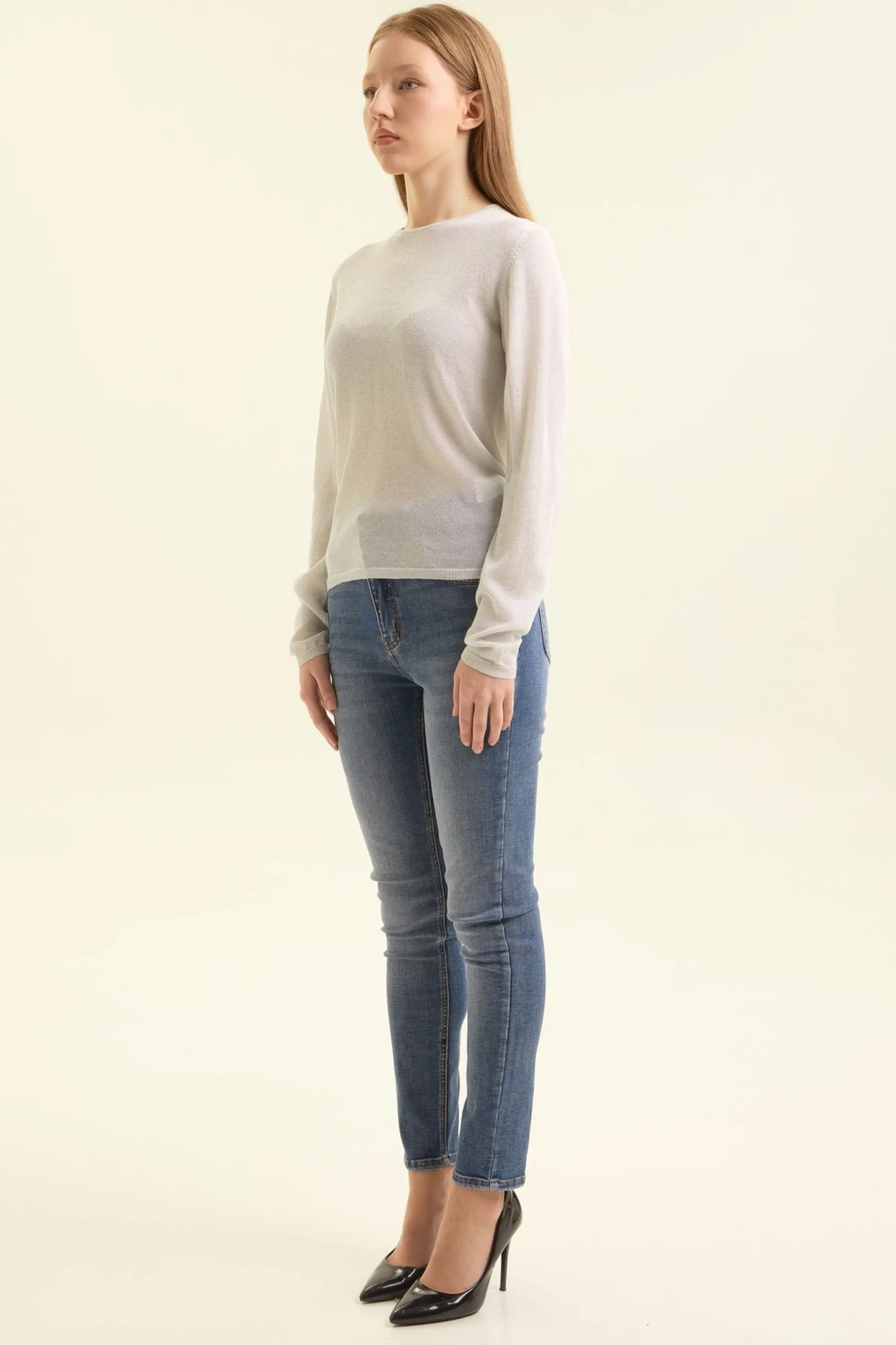 Джинсы светло-синий для женщин 47186-195 74