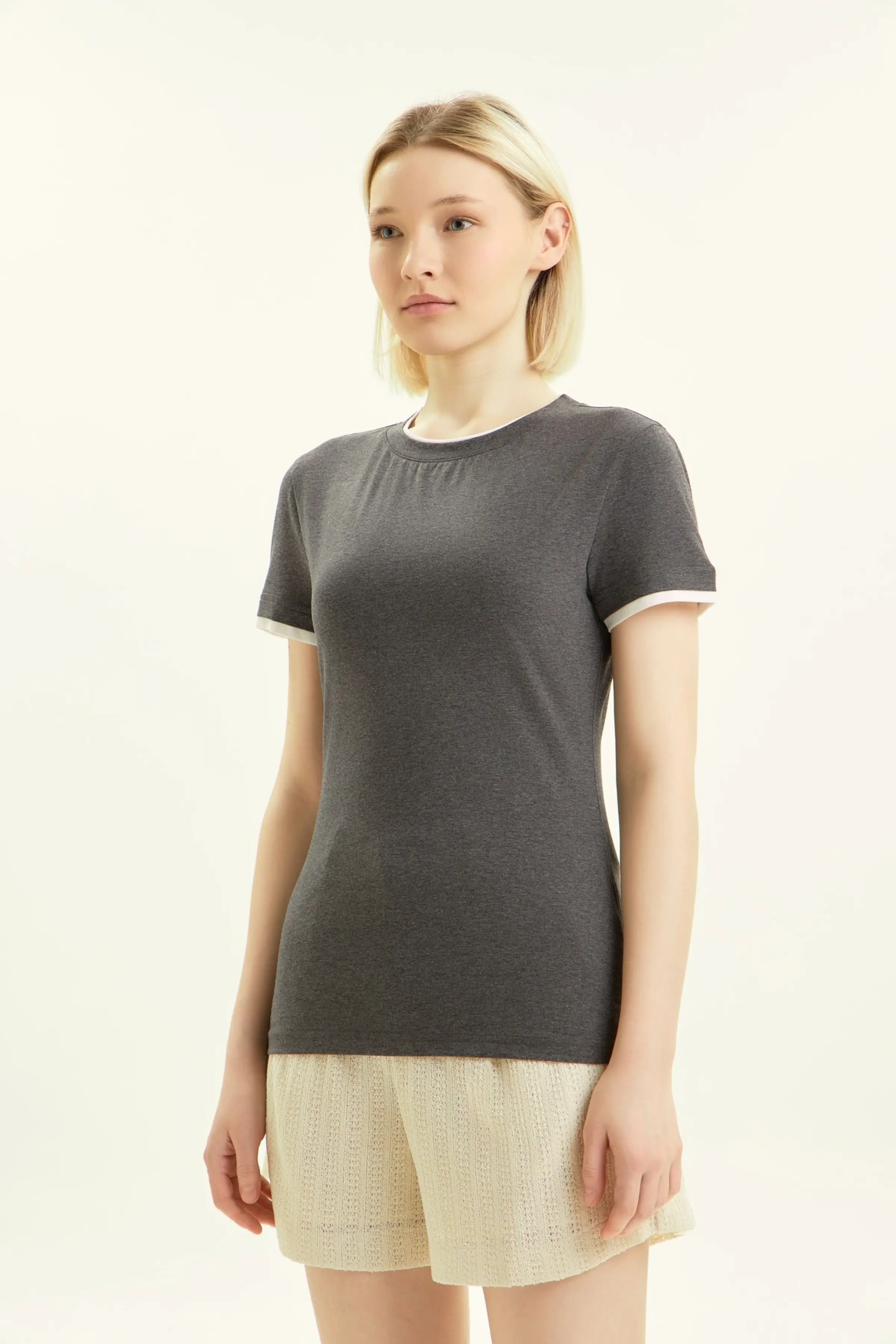 Футболка серый для женщин 45258-61 67