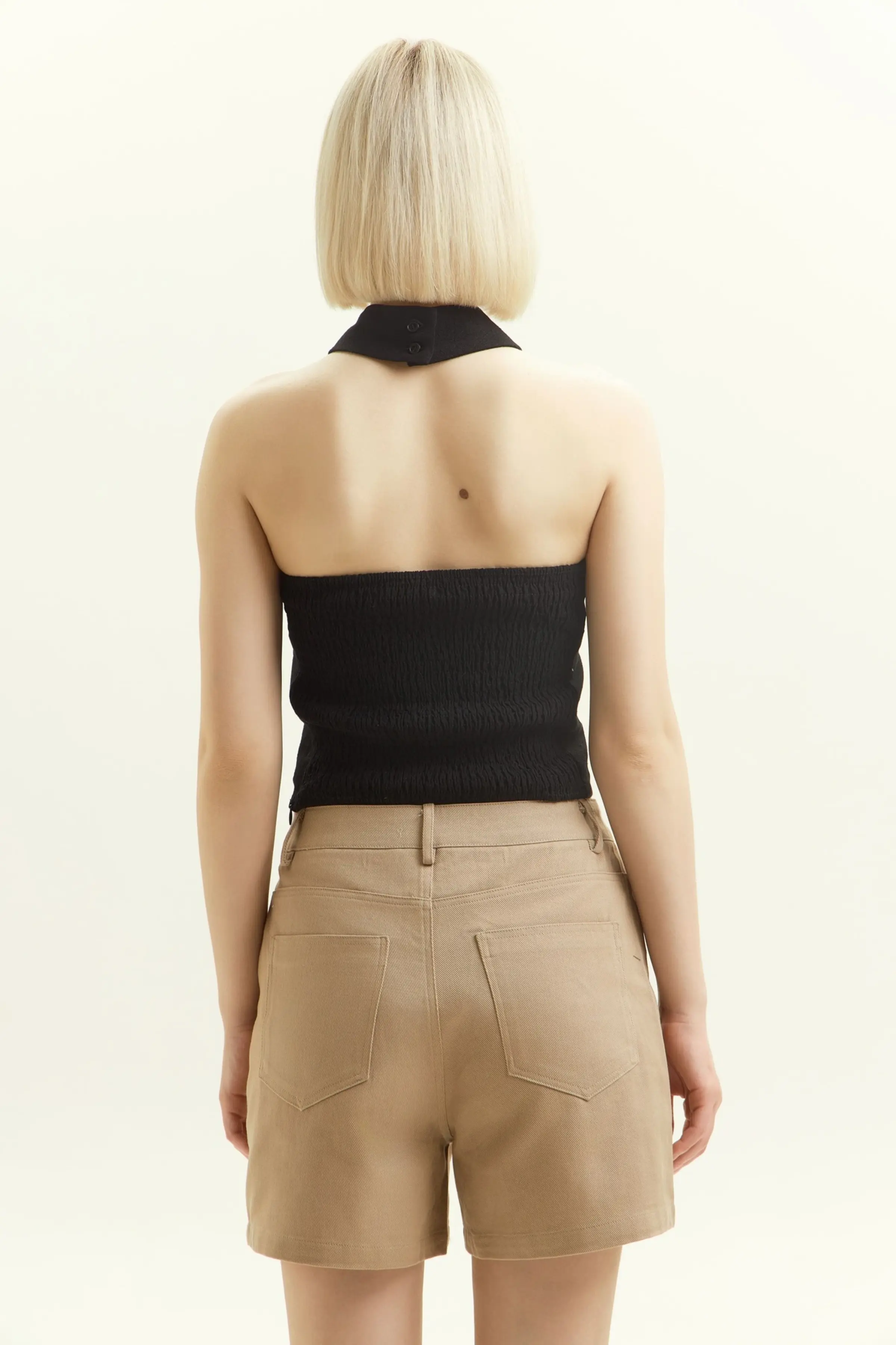 Топ черный для женщин 45171-1 46