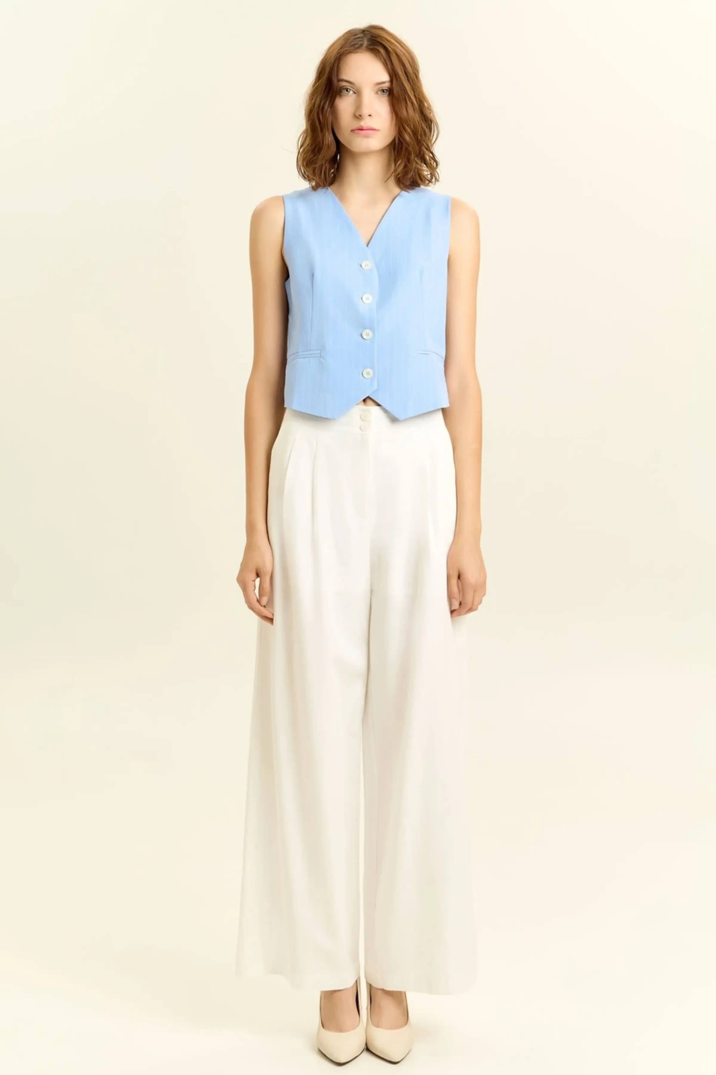 Брюки белый для женщин 45134-4 71