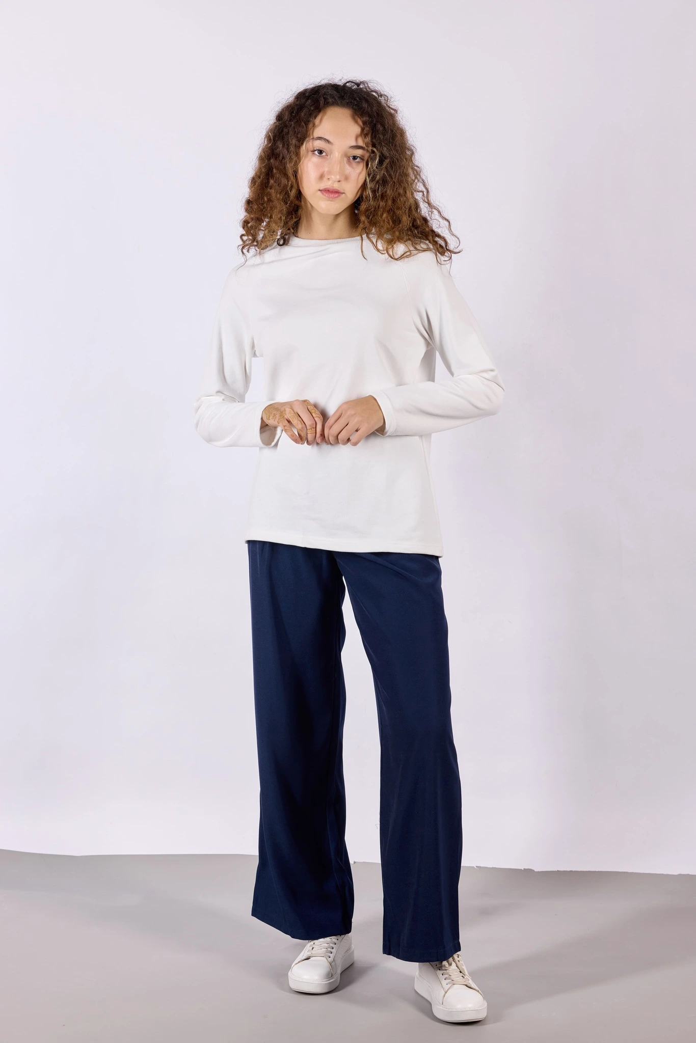 Брюки темно-синий для женщин 44113-18 71