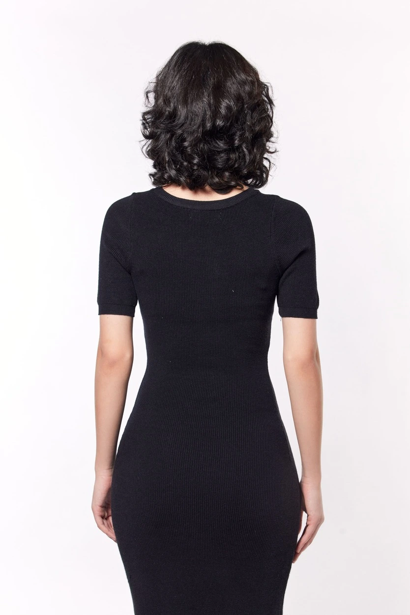 Платье черный для женщин 44206-1 54