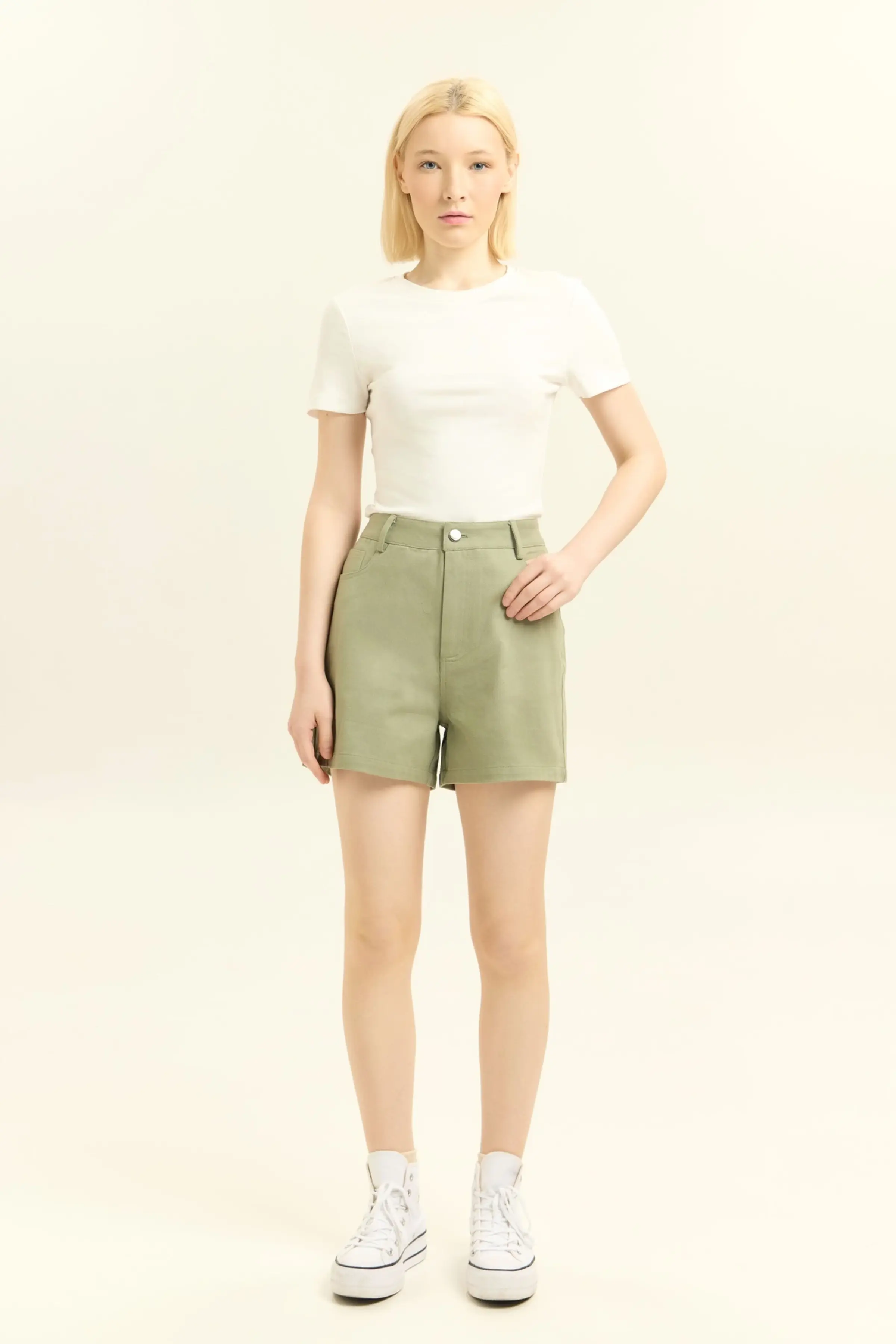 Шорты зеленый для женщин 45299-34 57