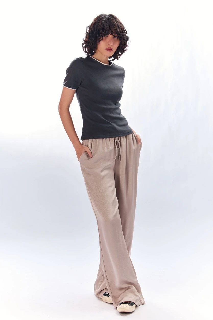 Брюки бежевый для женщин 44292-15 71