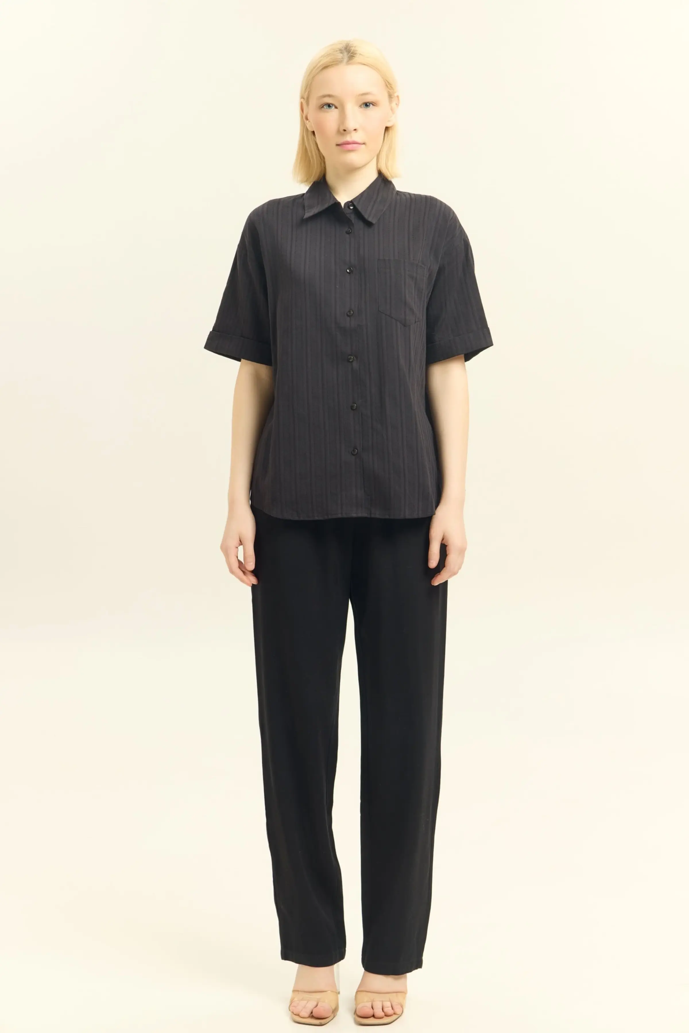 Рубашка черный для женщин 45245-1 66