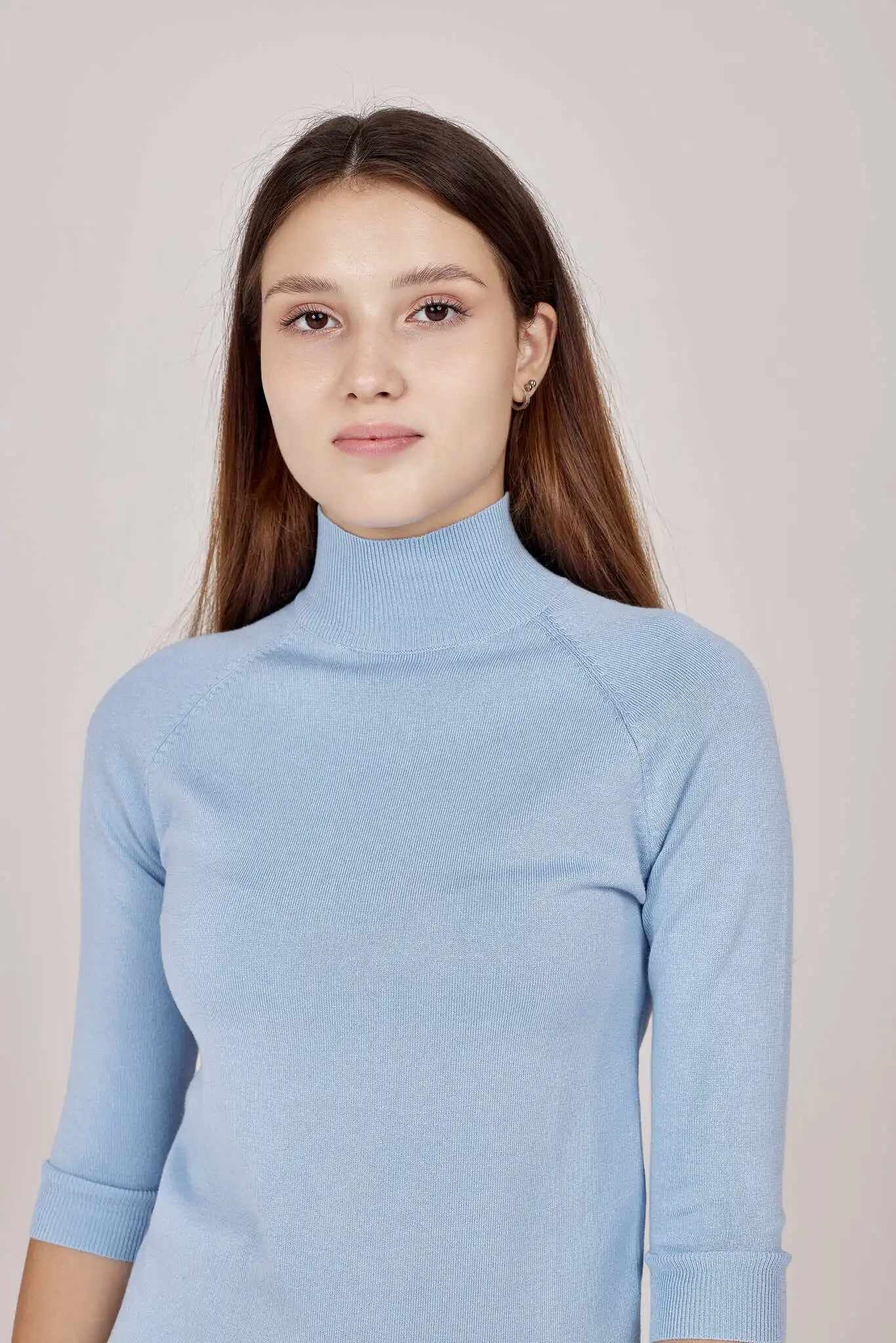 Водолазка голубой для женщин 152/183/32121-10 73