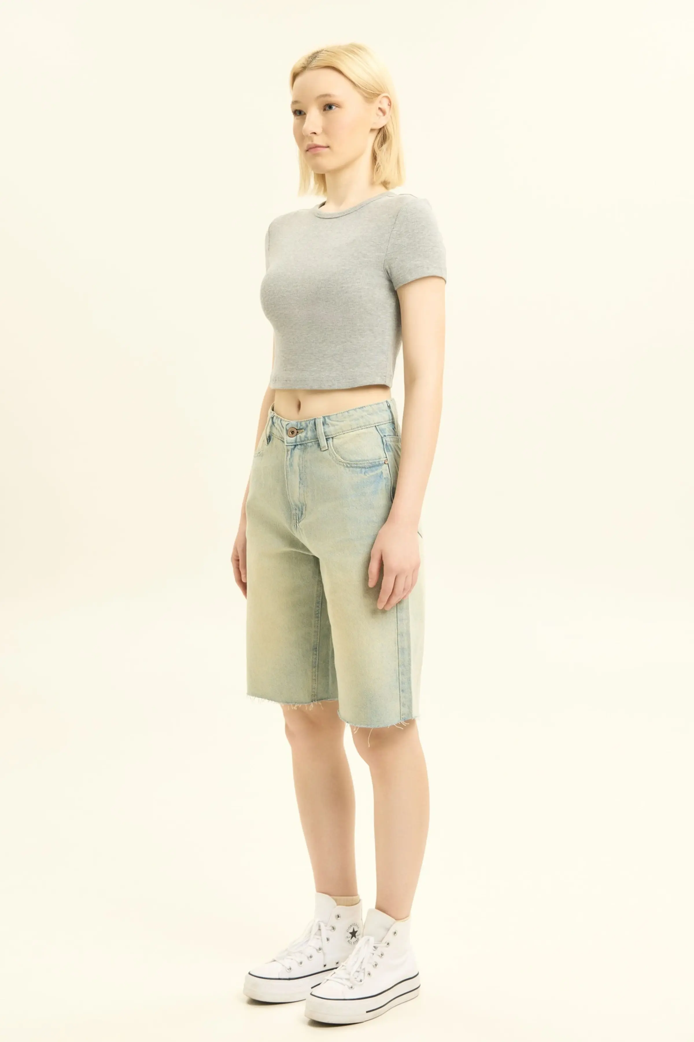 Шорты светло-голубой для женщин 45306-25 57