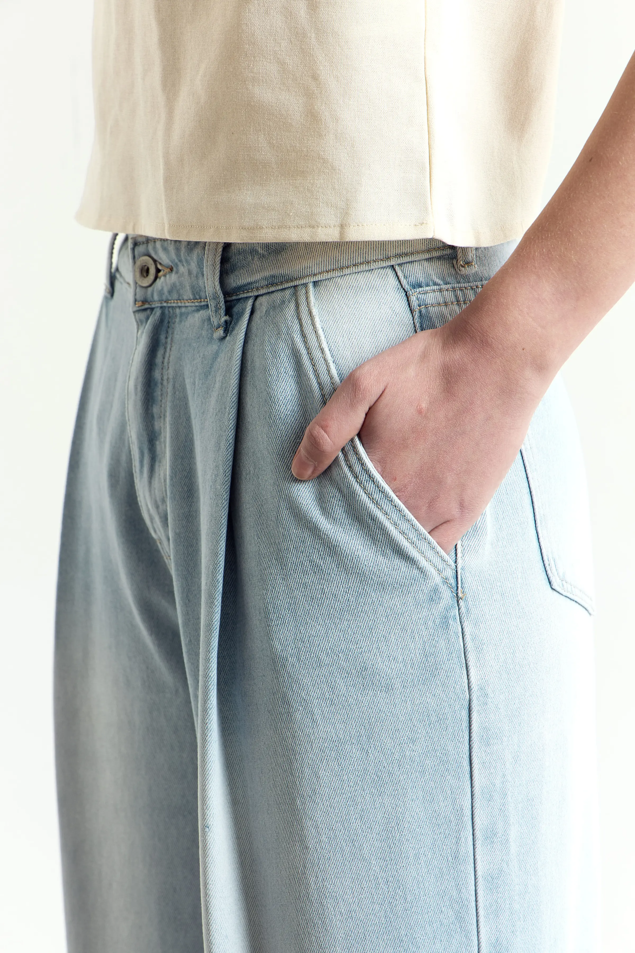 Джинсы голубой для женщин 45225-10 74