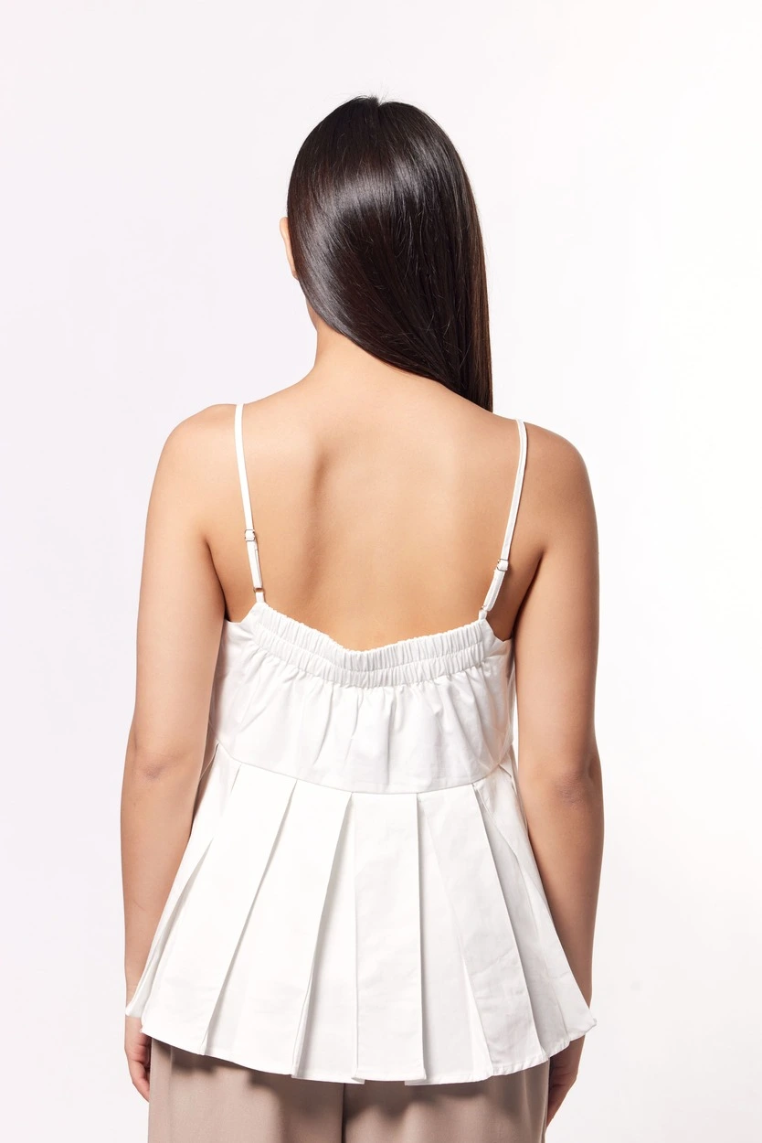 Топ белый для женщин 44264-4 46