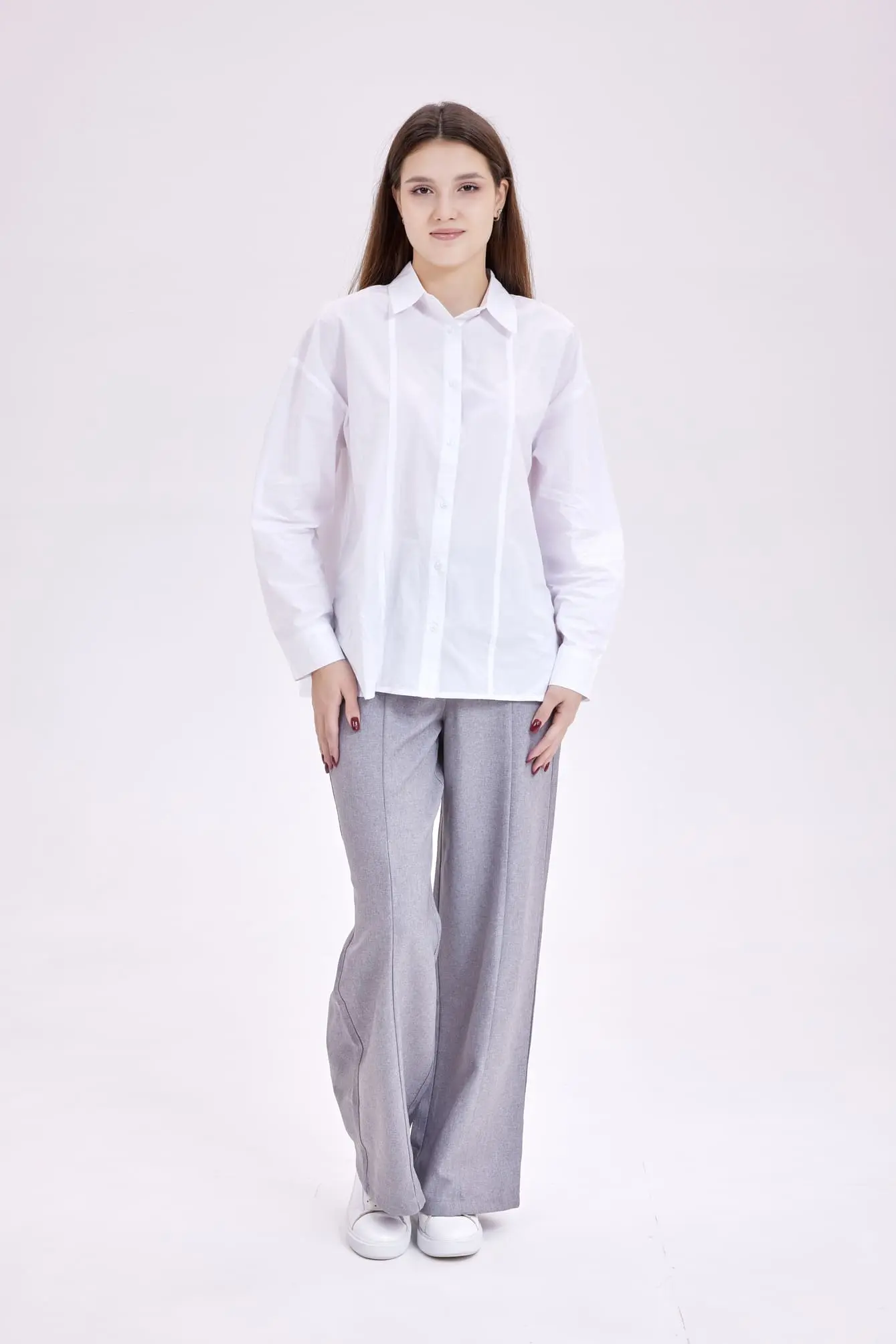 Рубашка белый для женщин 39171-4 66