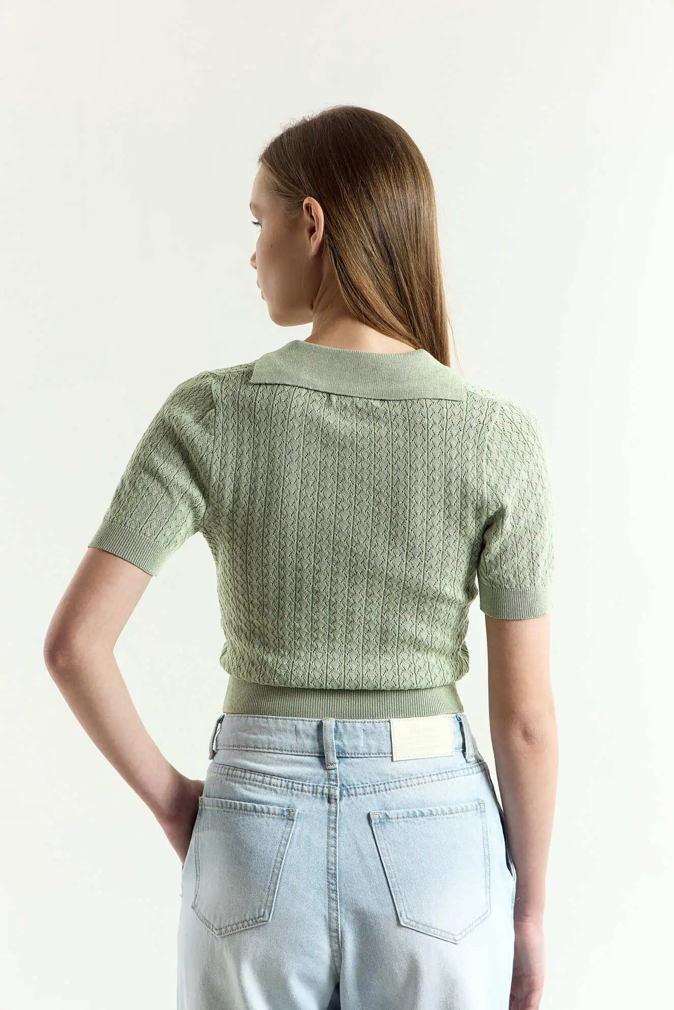 Топ хаки для женщин 45122-14 46