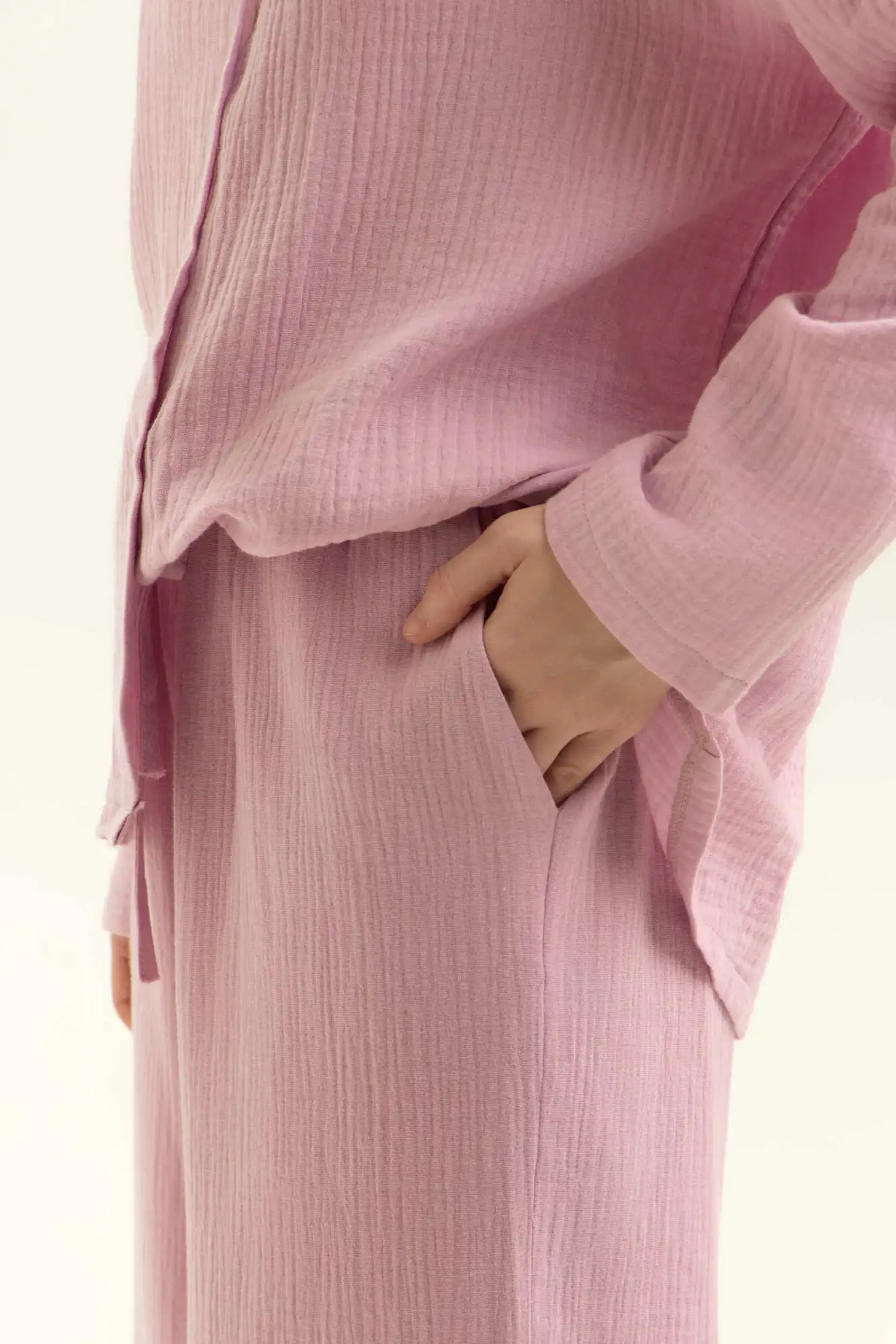 Брюки светло-фиолетовый для женщин 45146-66 71