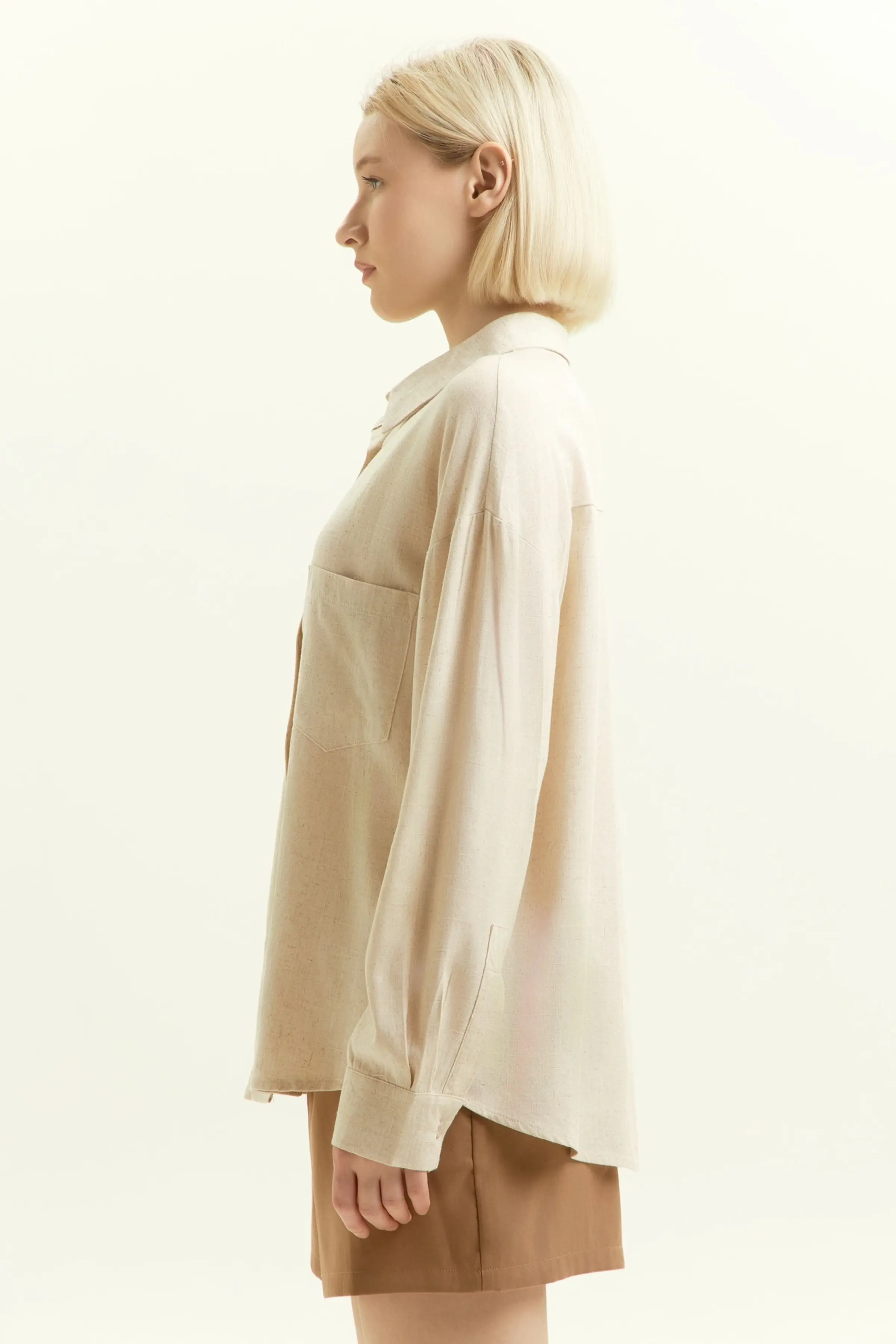 Рубашка бежевый для женщин 45147-15 66