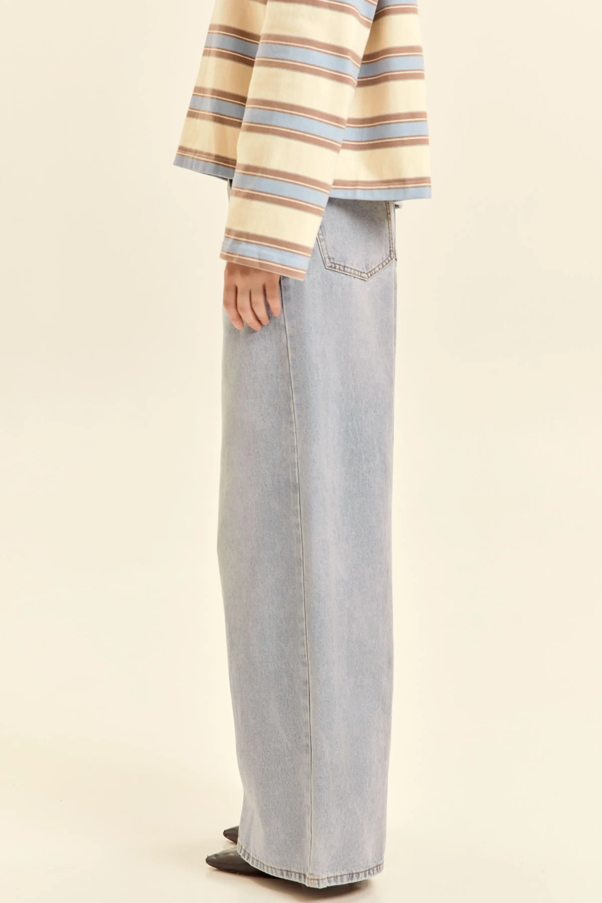 Джинсы голубой для женщин 46188-10 74