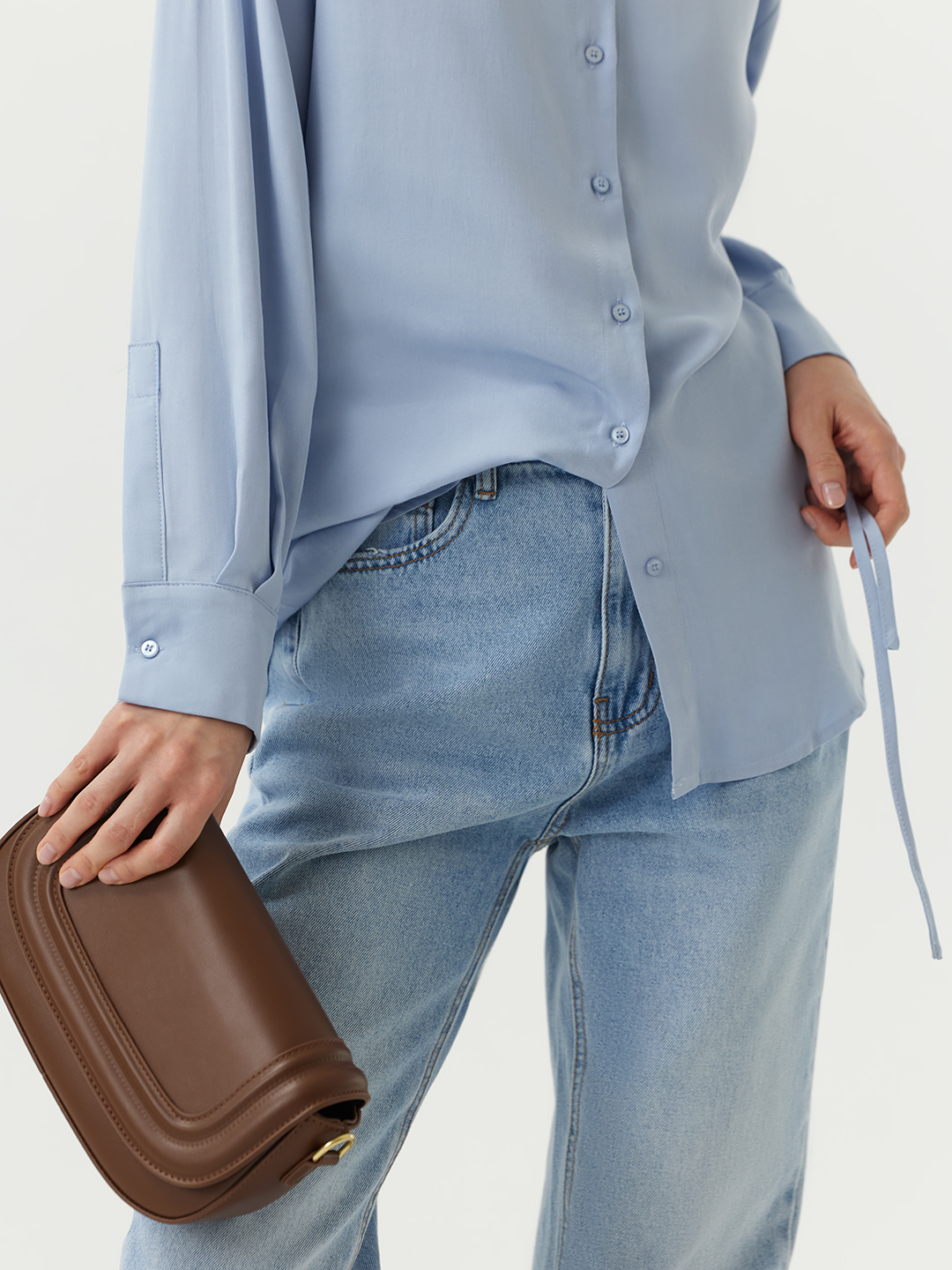 Джинсы голубой для женщин 48755-10 74