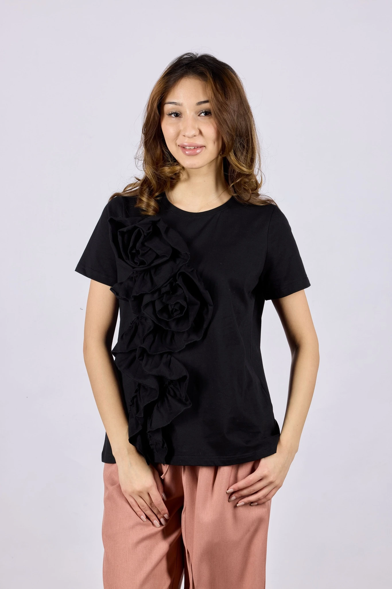 Футболка черный для женщин 44268-1 67