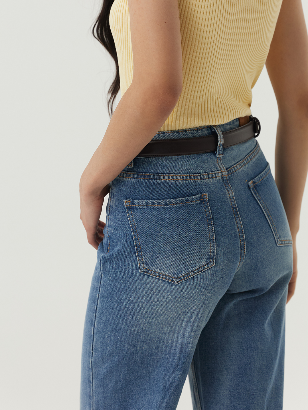 Джинсы голубой для женщин 48855-10 74