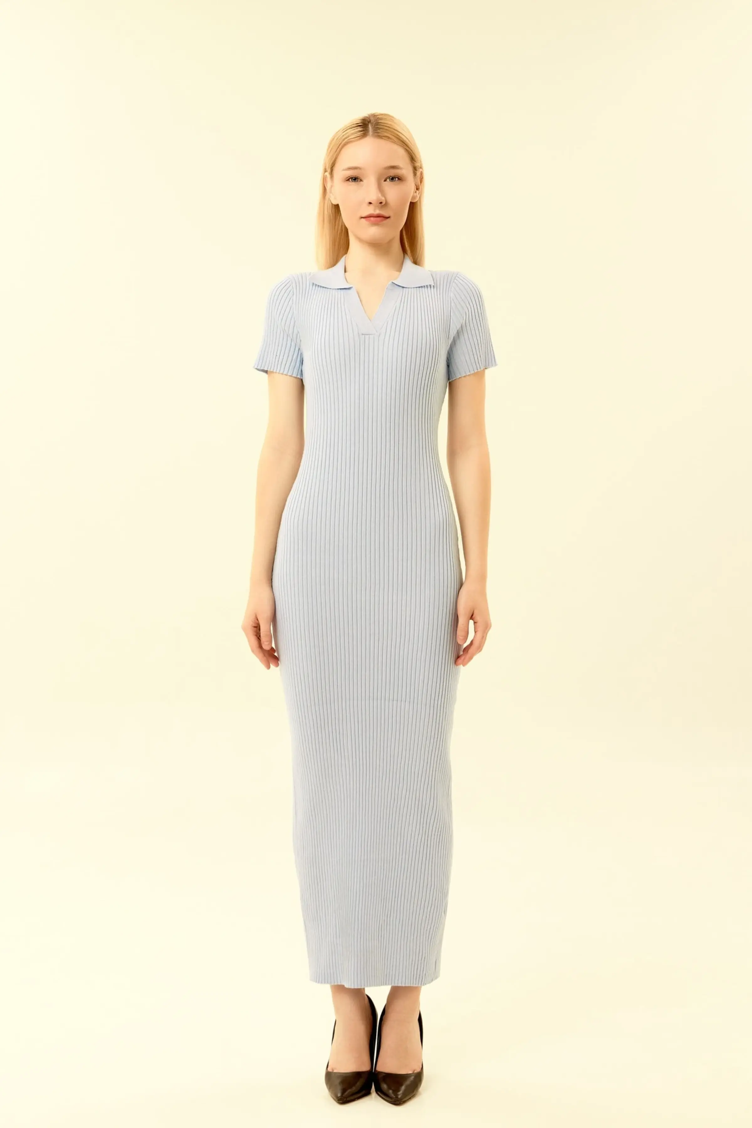 Платье синий для женщин 46102-65 54