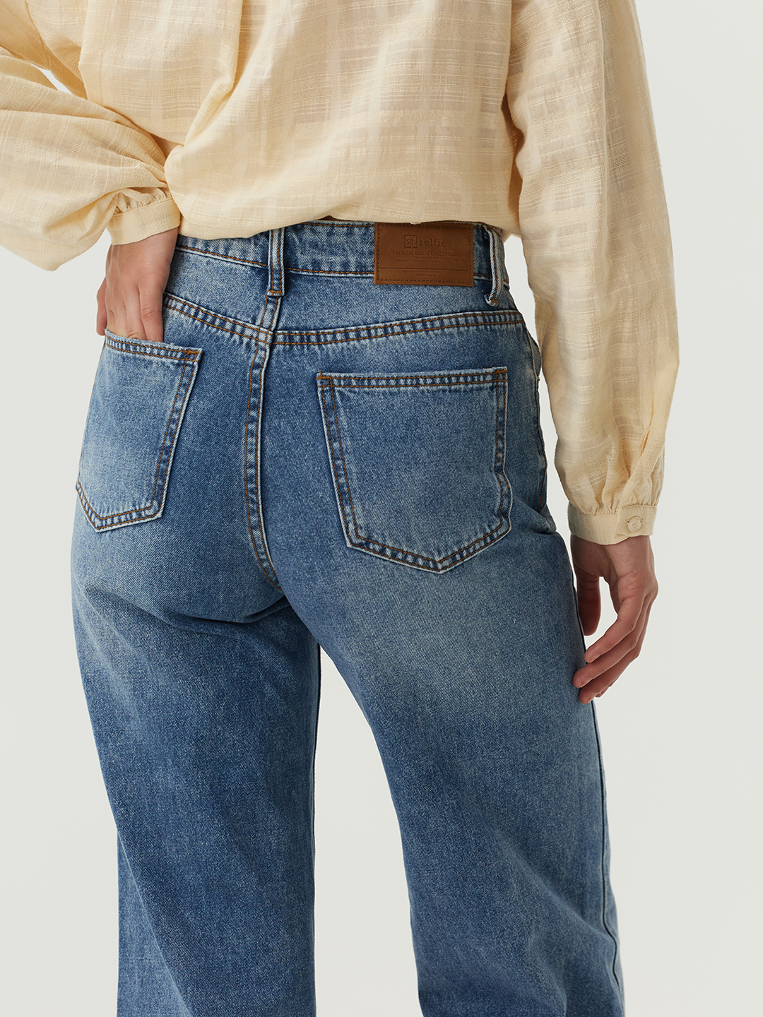 Джинсы светло-синий для женщин 48286-195 74