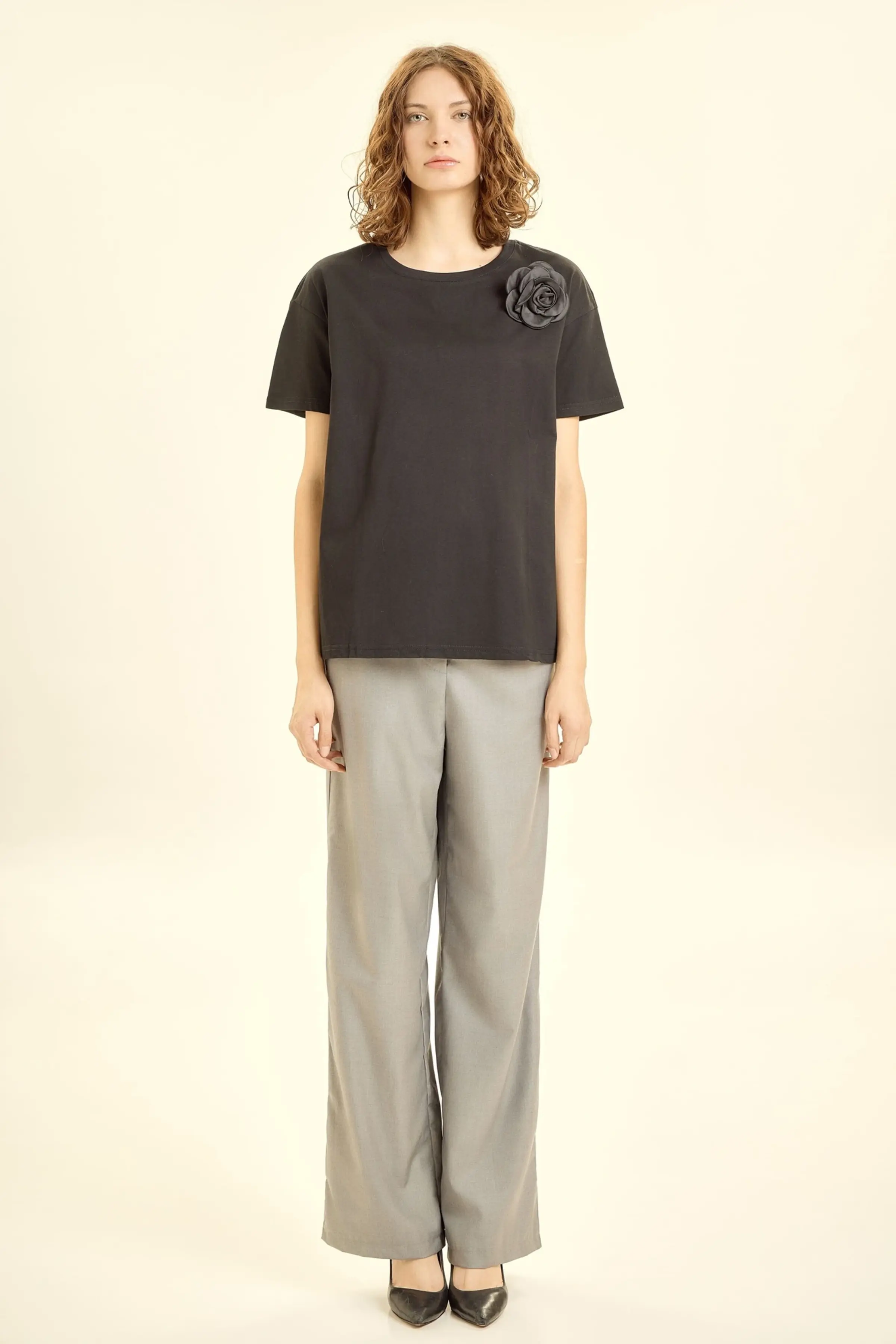 Футболка черный для женщин 46124-1 67