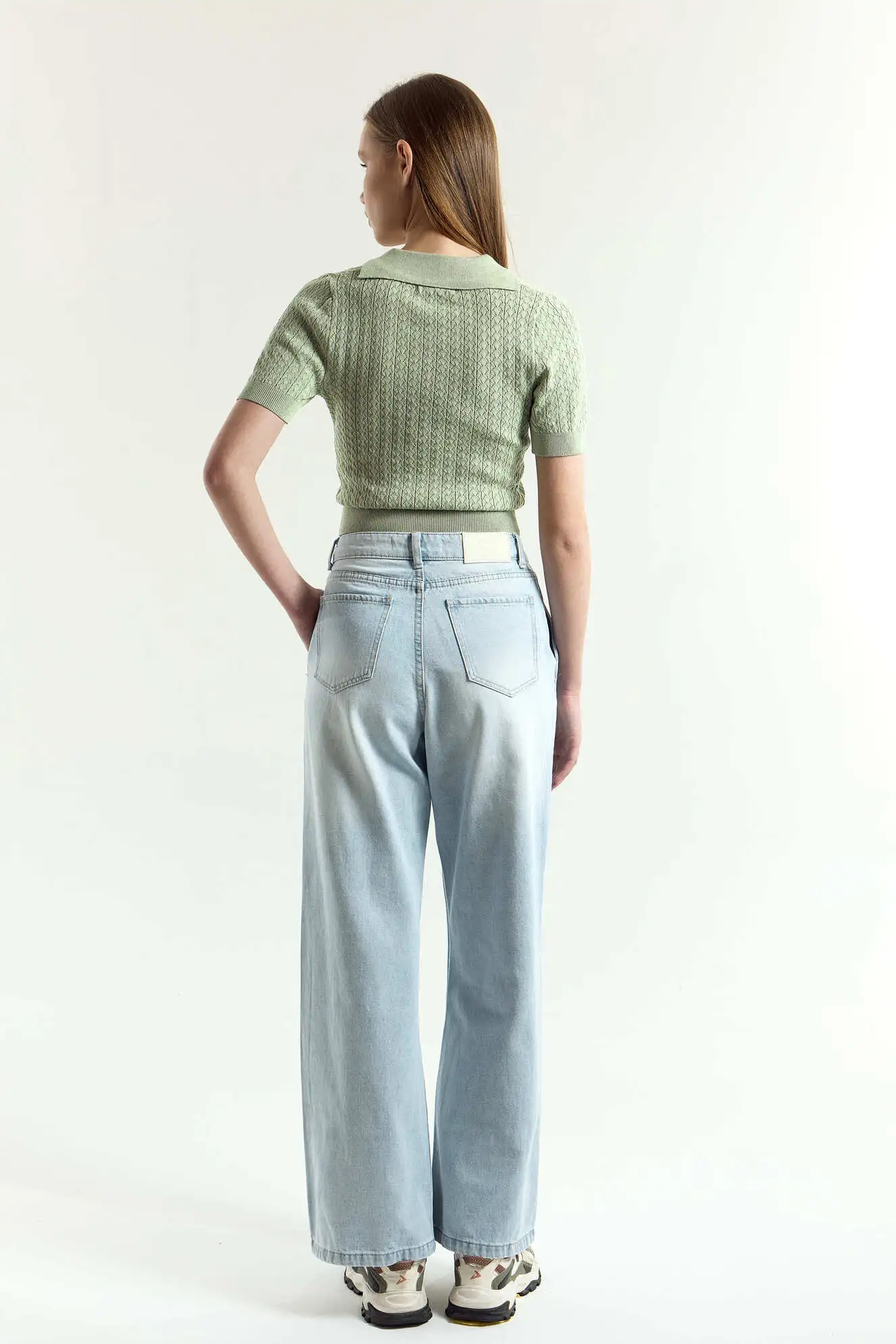 Топ хаки для женщин 45122-14 46