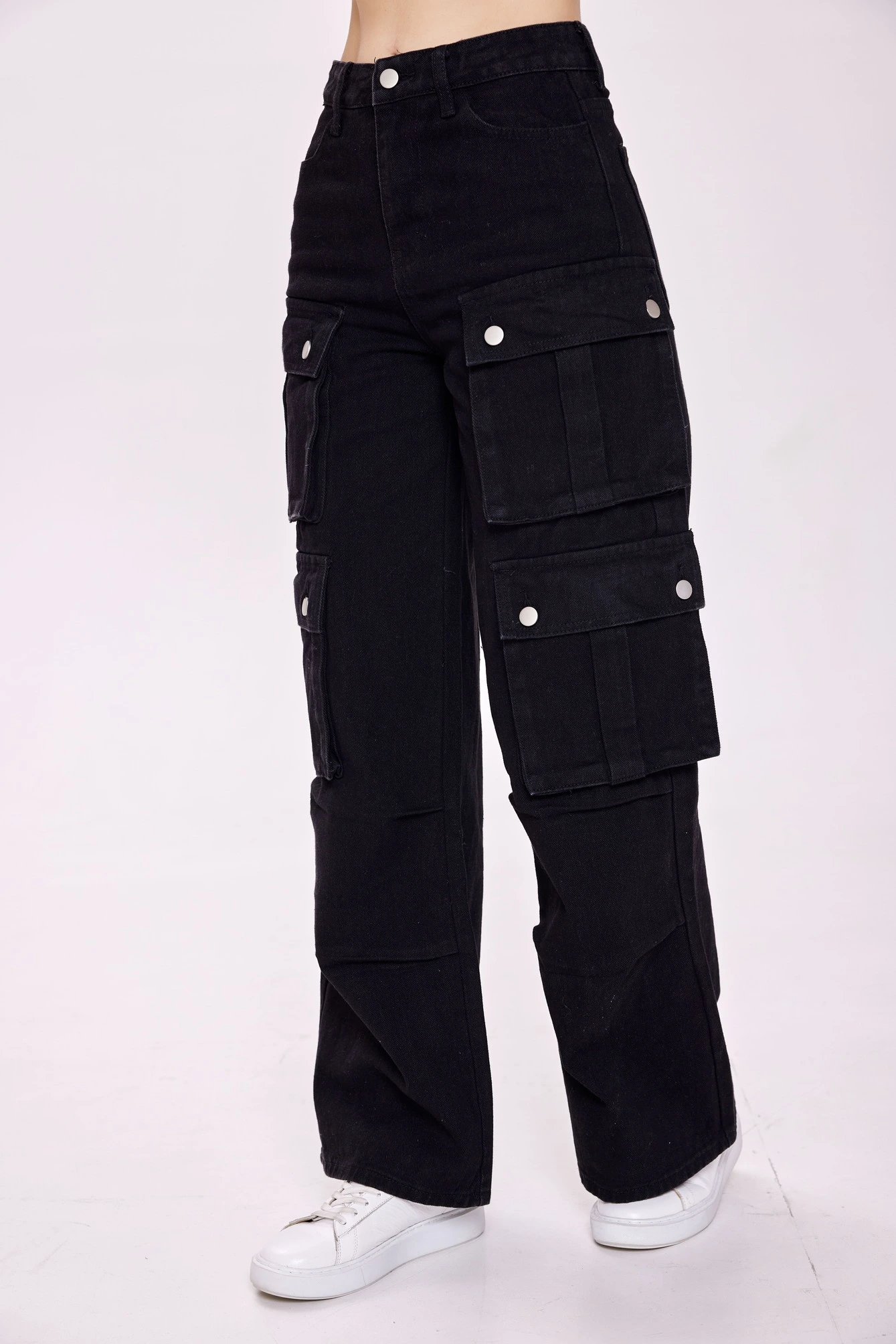 Джинсы черный для женщин 39134-1 74