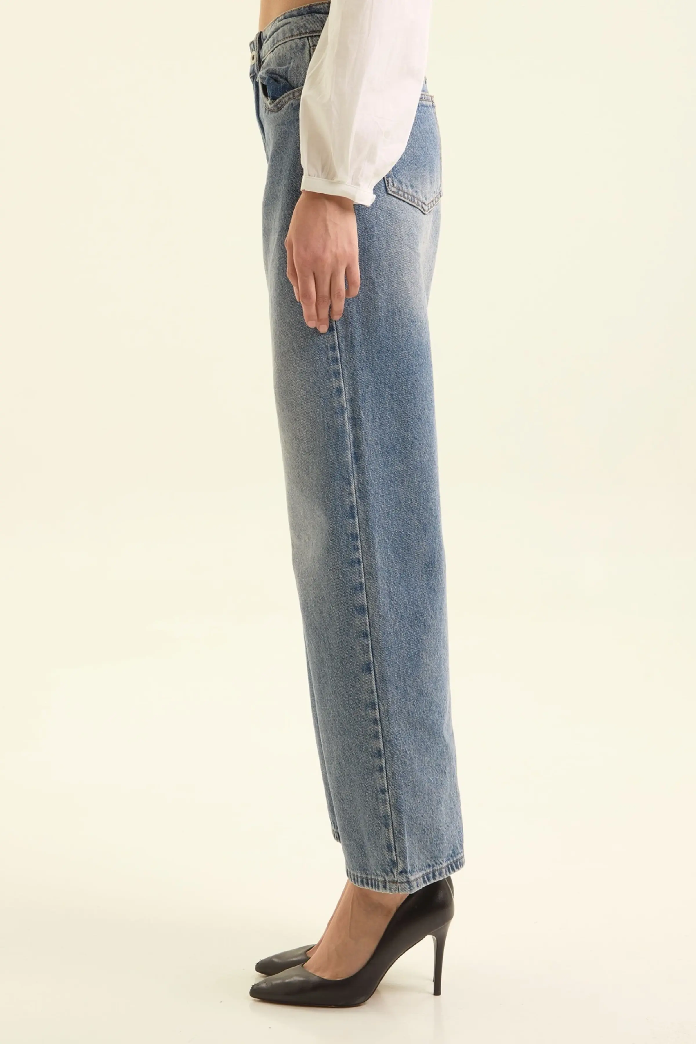 Джинсы голубой для женщин 47214-10 74